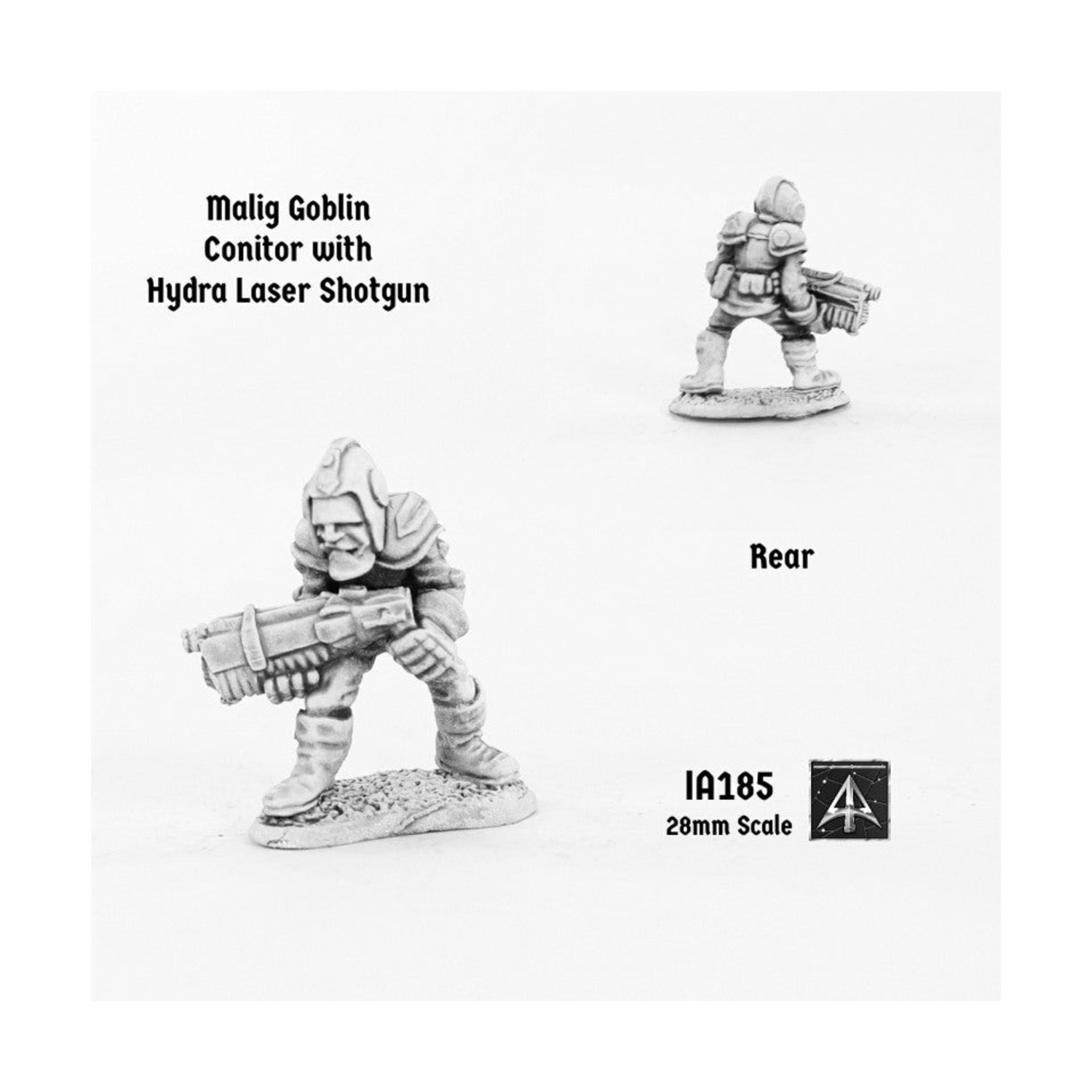 Goblin Malig Standing w/Hydra Laser Shotgun Pack New