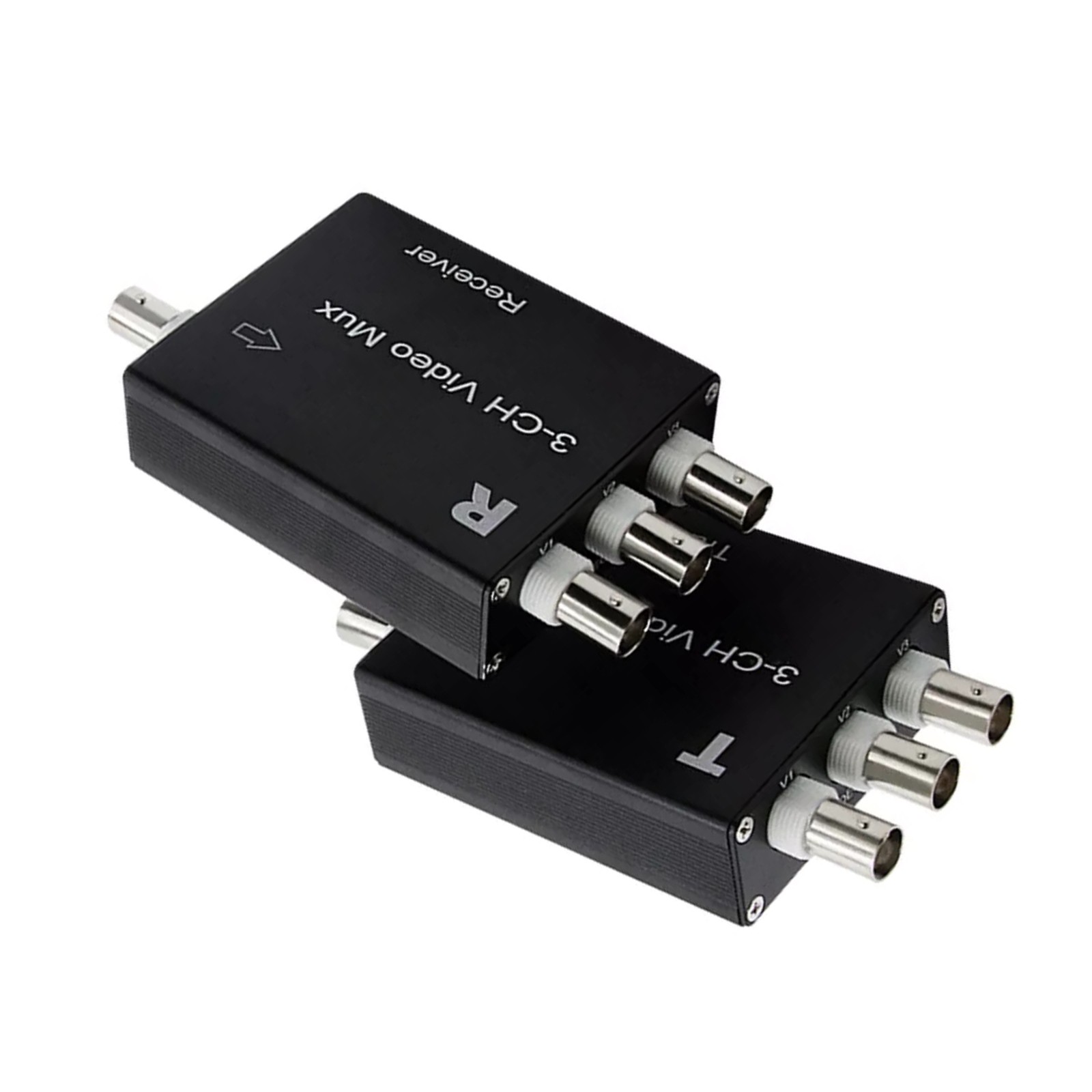 Analog Camera Receiver&Transmitter 3CH Video Multiplexer Plug and Play