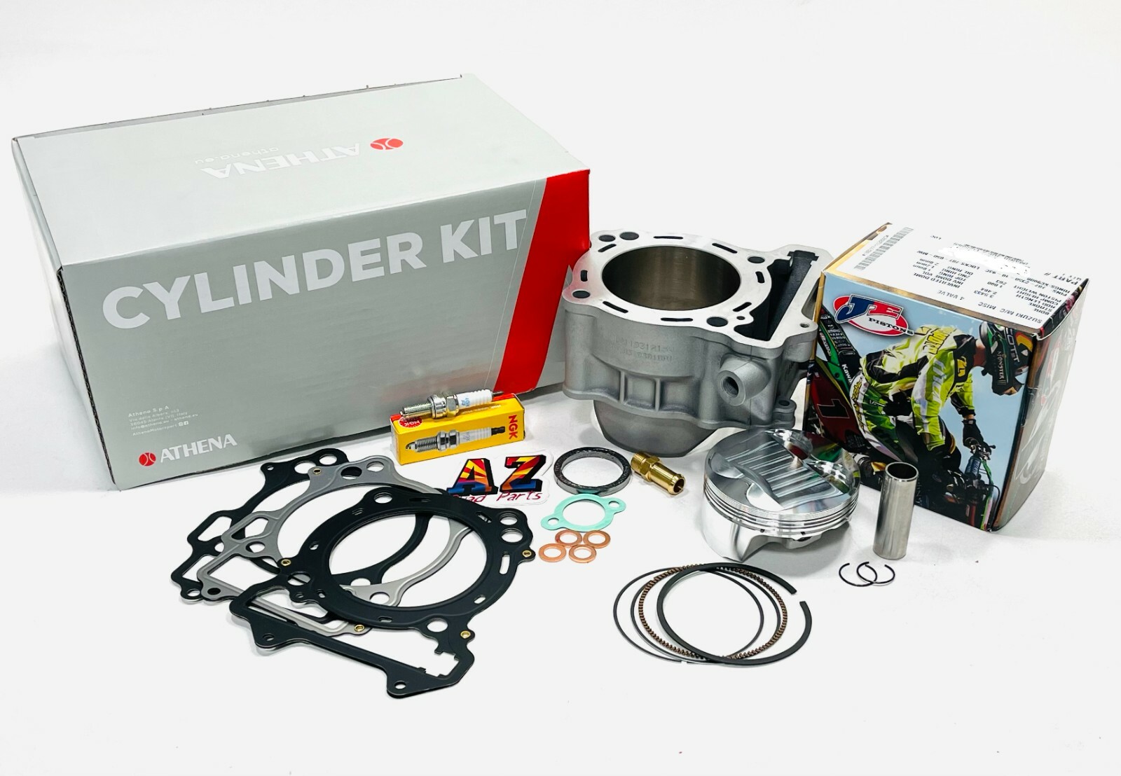 ATHENA Suzuki DRZ400 DRZ 400 E S SM 90 Stock Bore Cylinder JE Piston Top End Kit