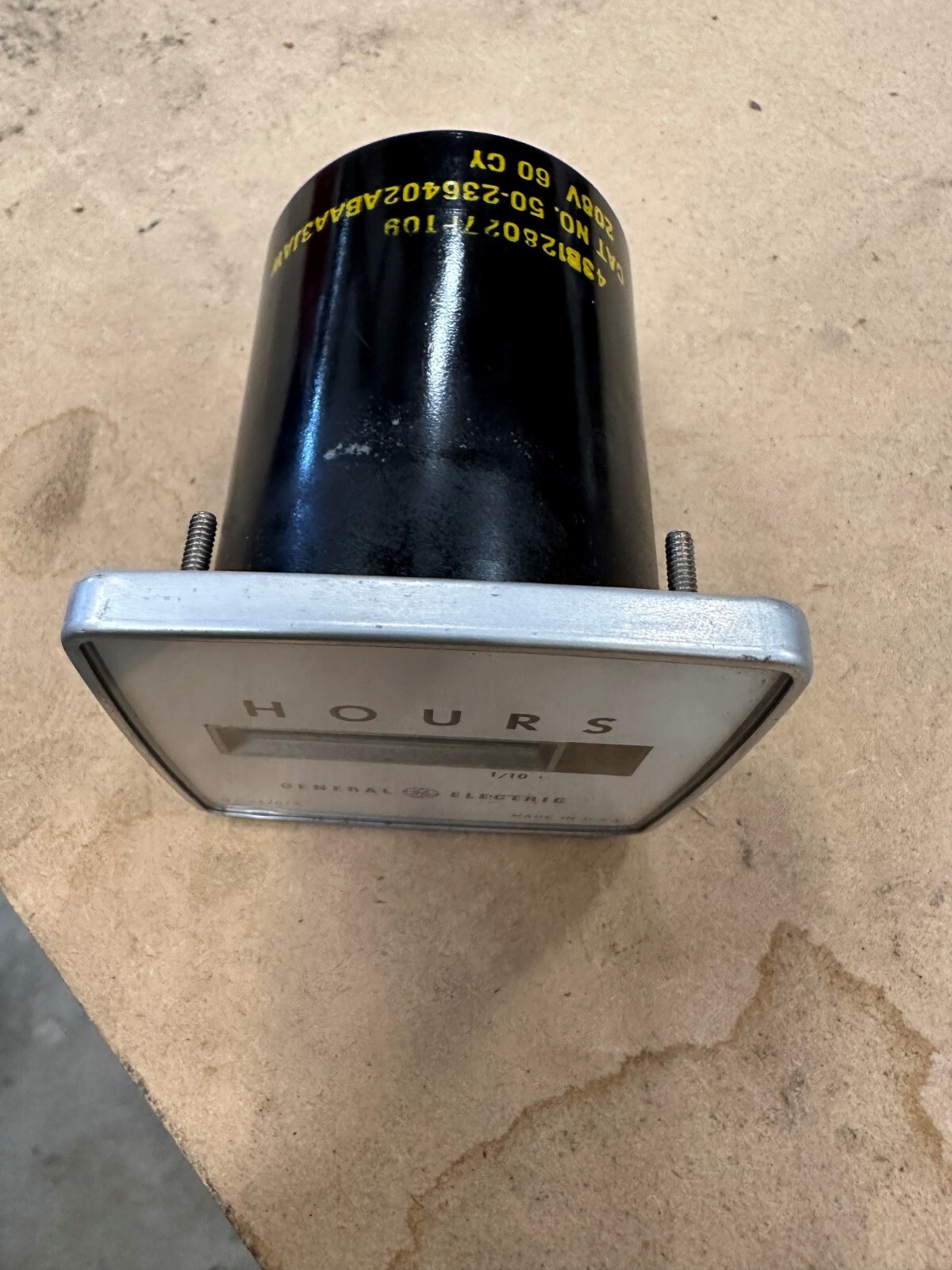 GE General Electric Hour Meter 208V