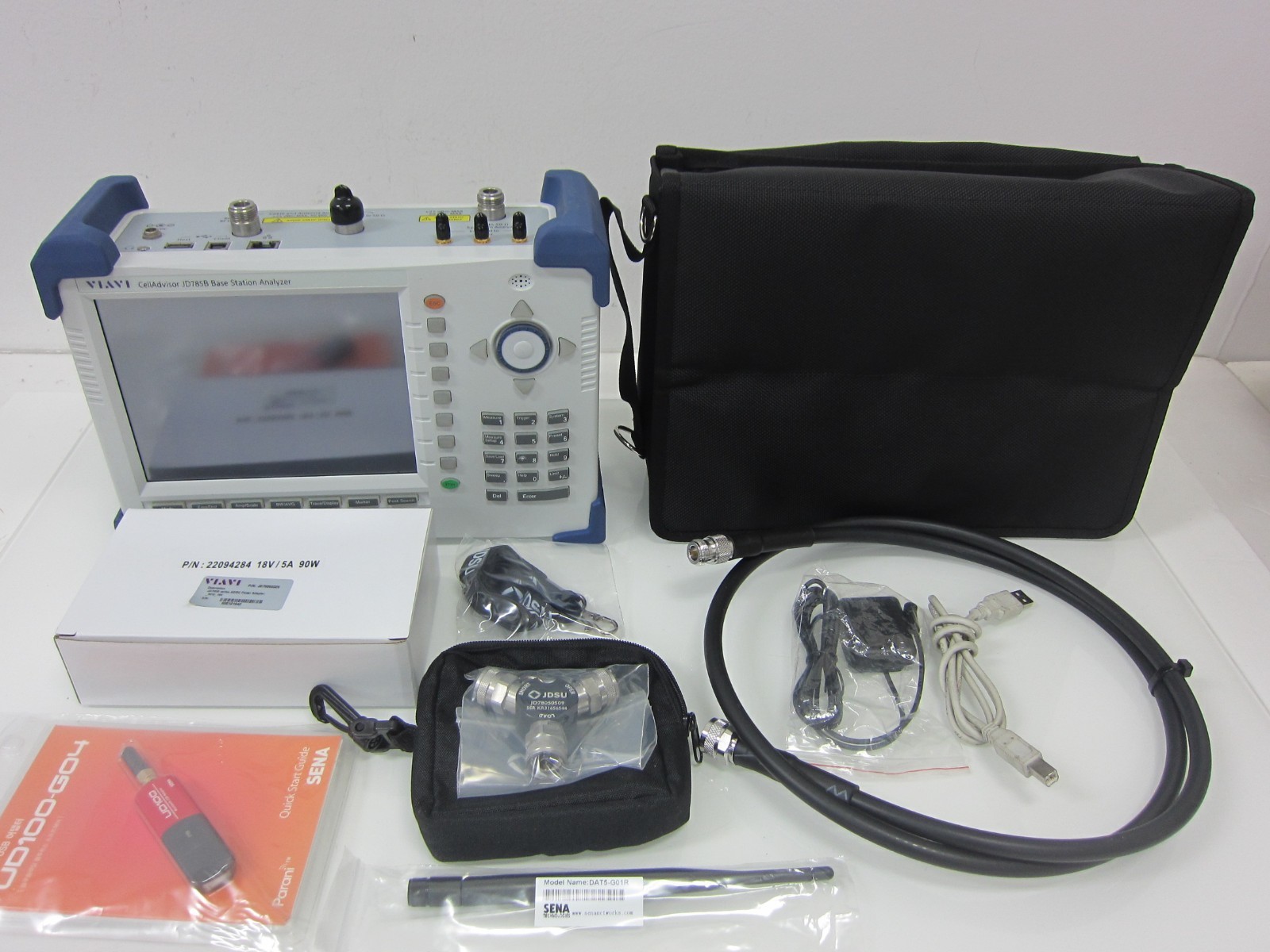 VIAVI JD785B CellAdviser Base Station Analyzer,8GHz,SG,CAA,LTE, w/New Cal kit