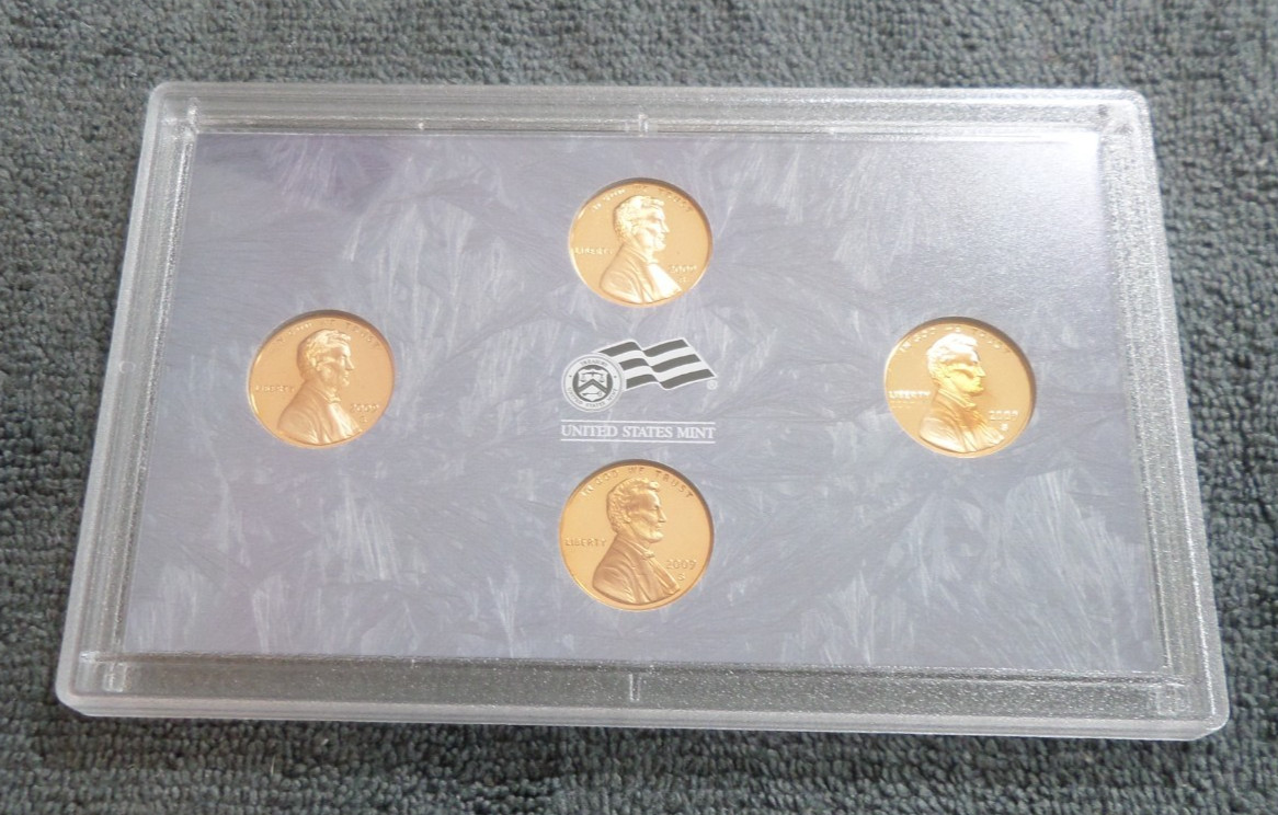 2009 S Lincoln Bicentennial One Cent Proof Set US Mint