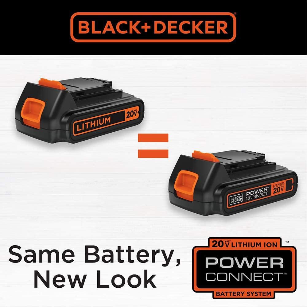 BLACK+DECKER 20V MAX* Power Tool Combo Kit, 4-Tool -BD4KITCDCRL