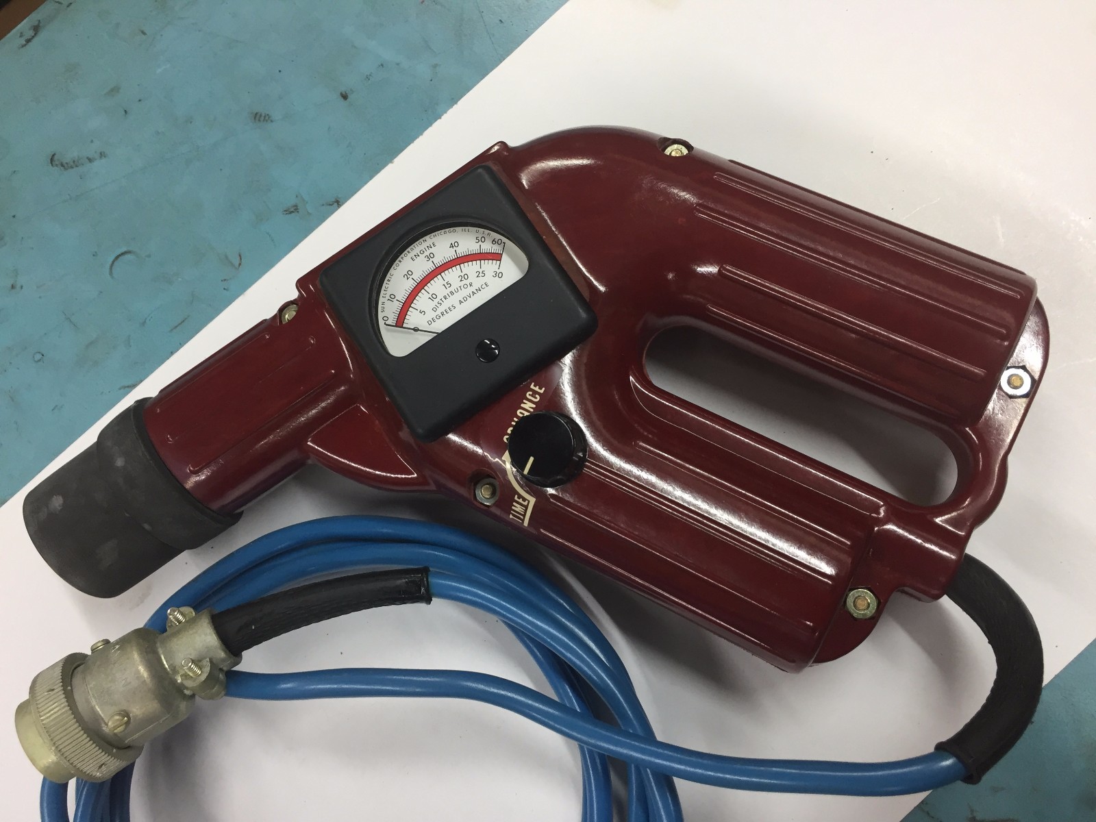 SUN ANALYZER TIMING LIGHT NOS NEW OLD STOCK SUN POWER TIMING LIGHT