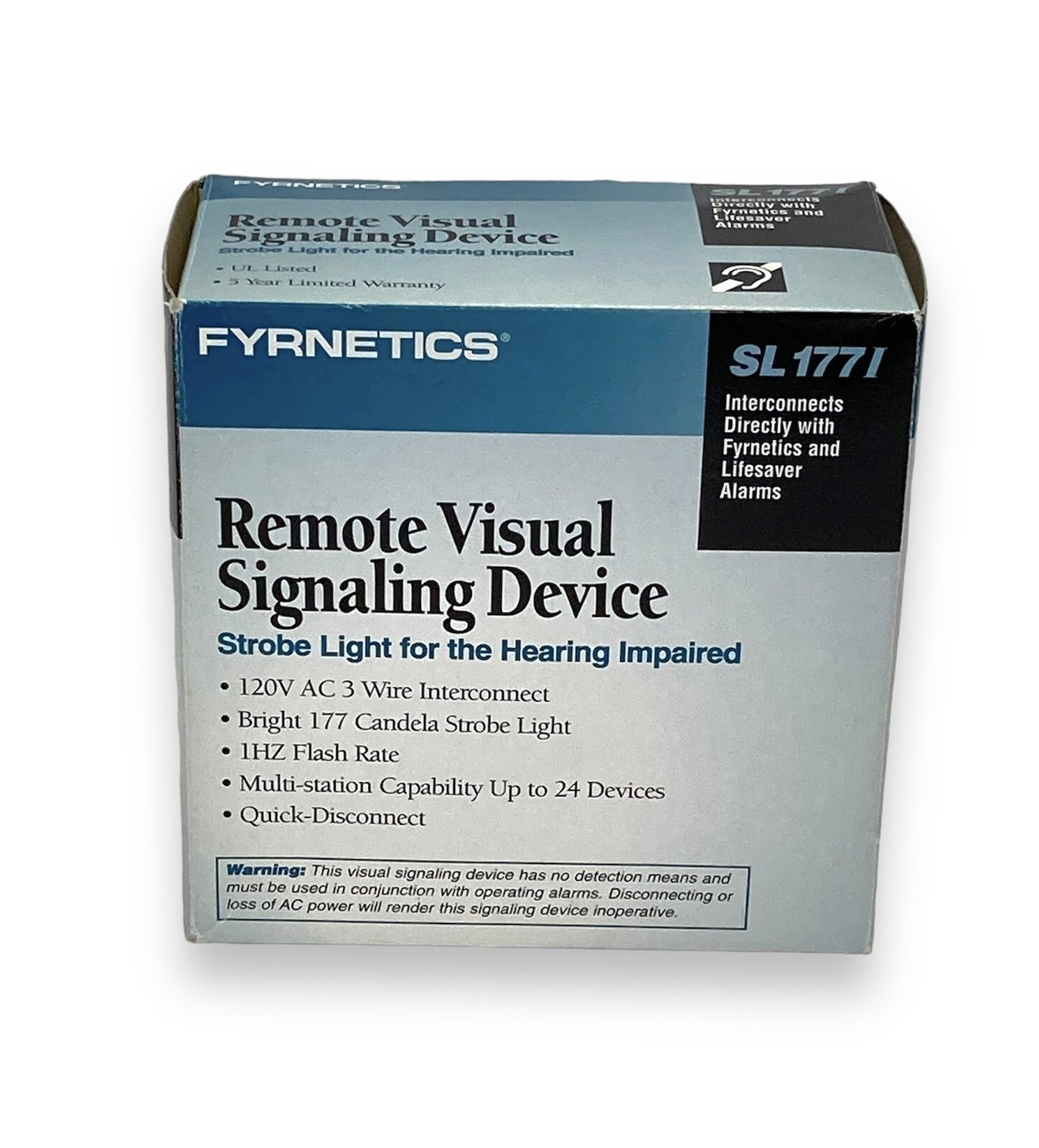 Fyrnetics SL 177I Remote Signaling Device Strobe Light For The Hearing Impaired
