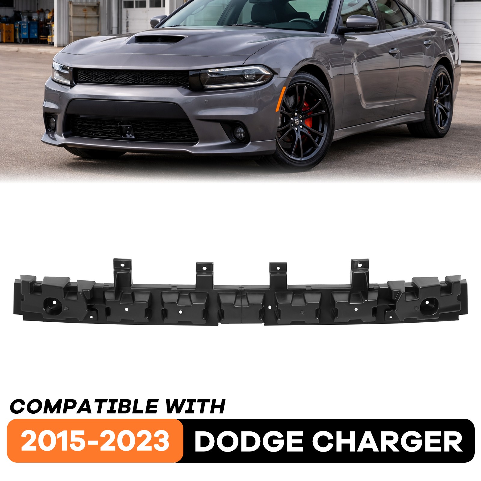 Front Bumper Face Bar Impact Absorber For 2015-2023 Dodge Charger 68214783AA