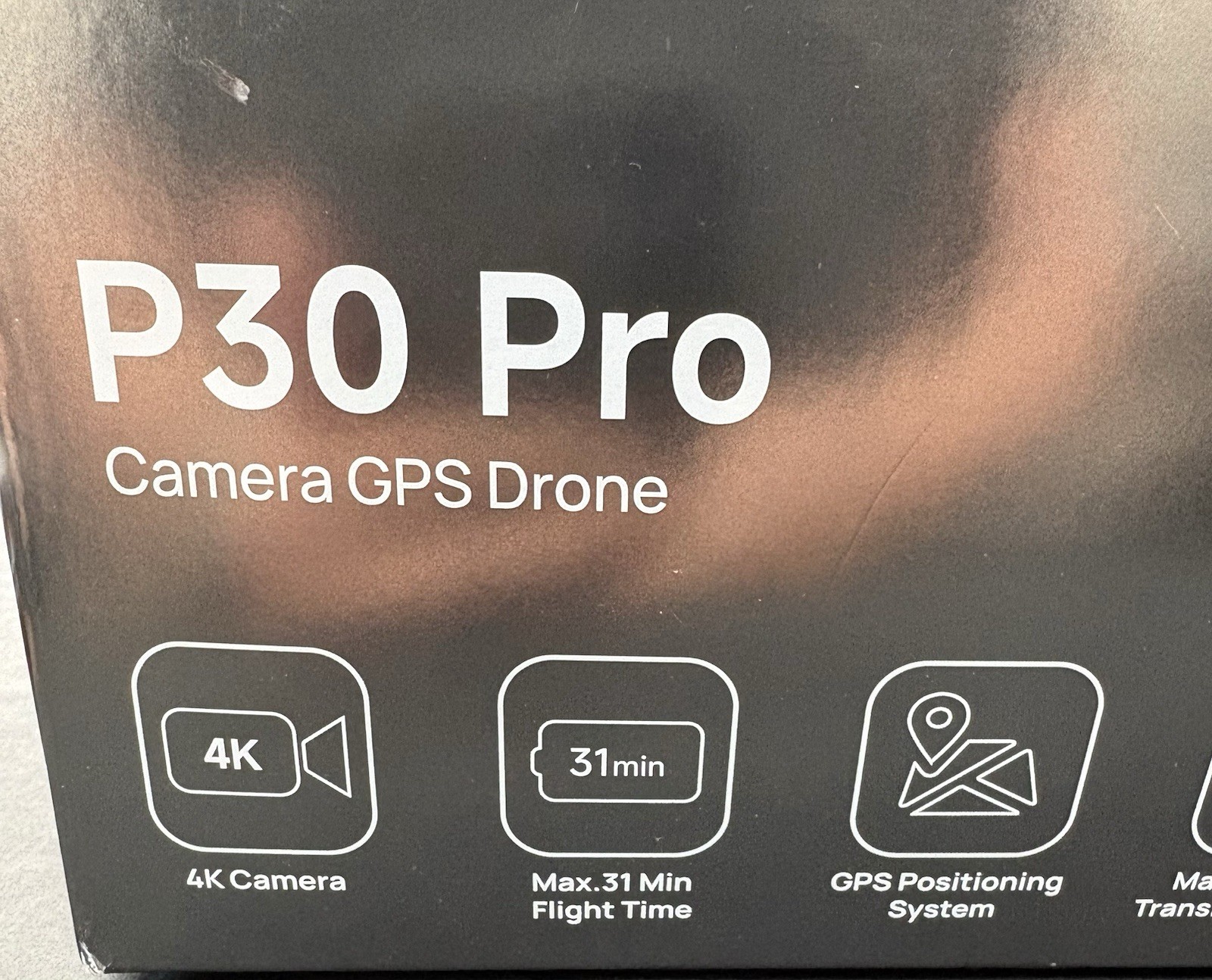 Snaptain Drone - P30 Pro 4K Camera GPS and Remote Controller, Case, Extras