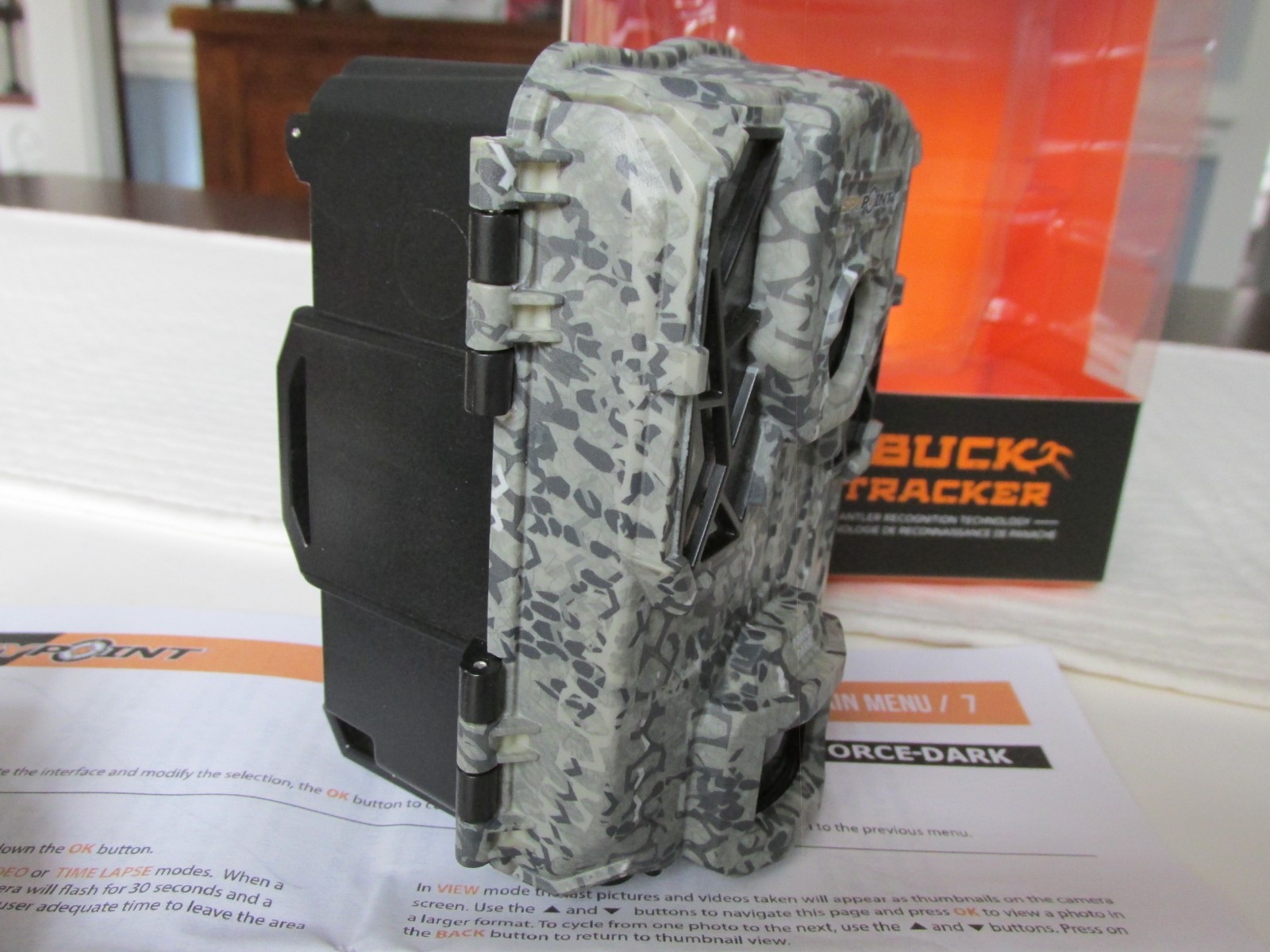 Spypoint FORCE-DARK Trail Camera - Camo (in original box)