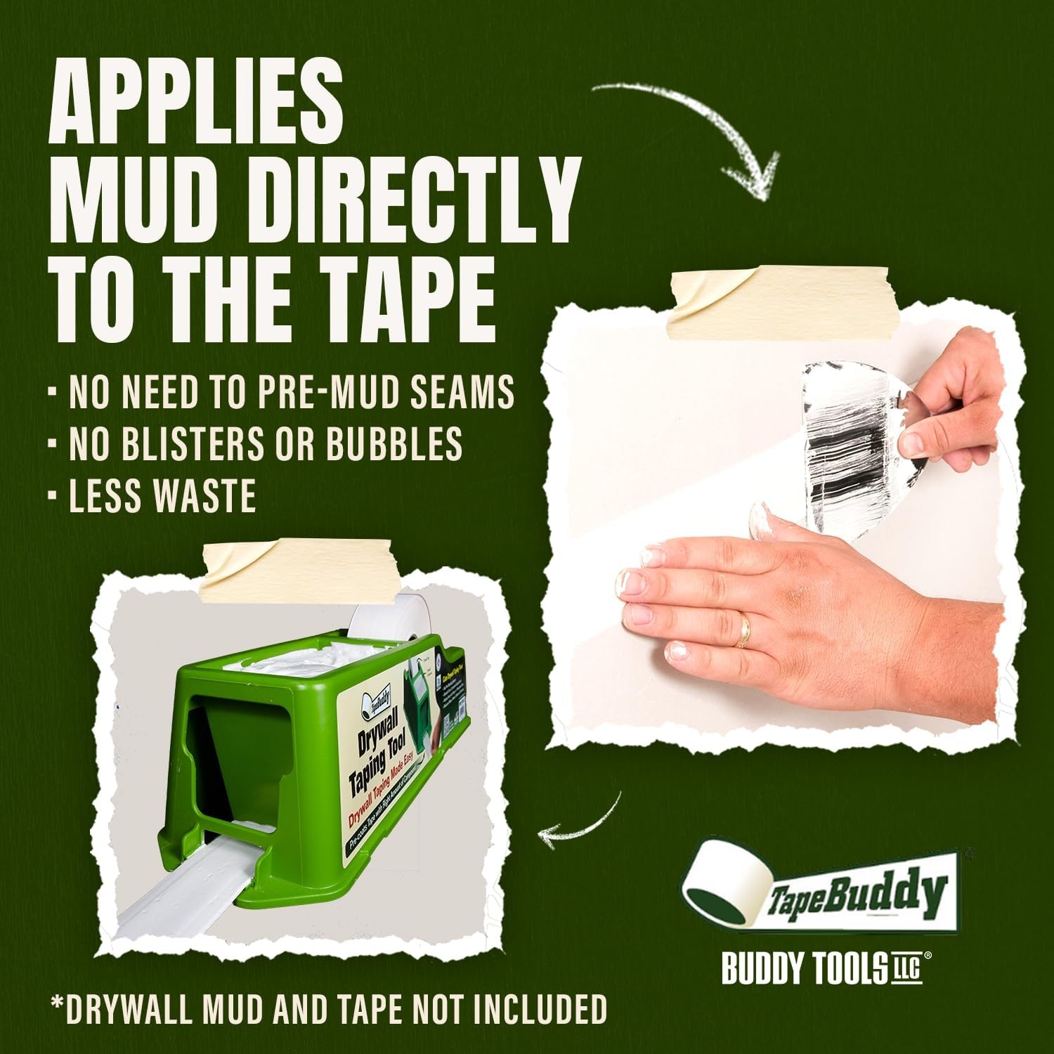 Tools Drywall Taping Tool - Simplifies Drywall Banjo Taping - Reliable