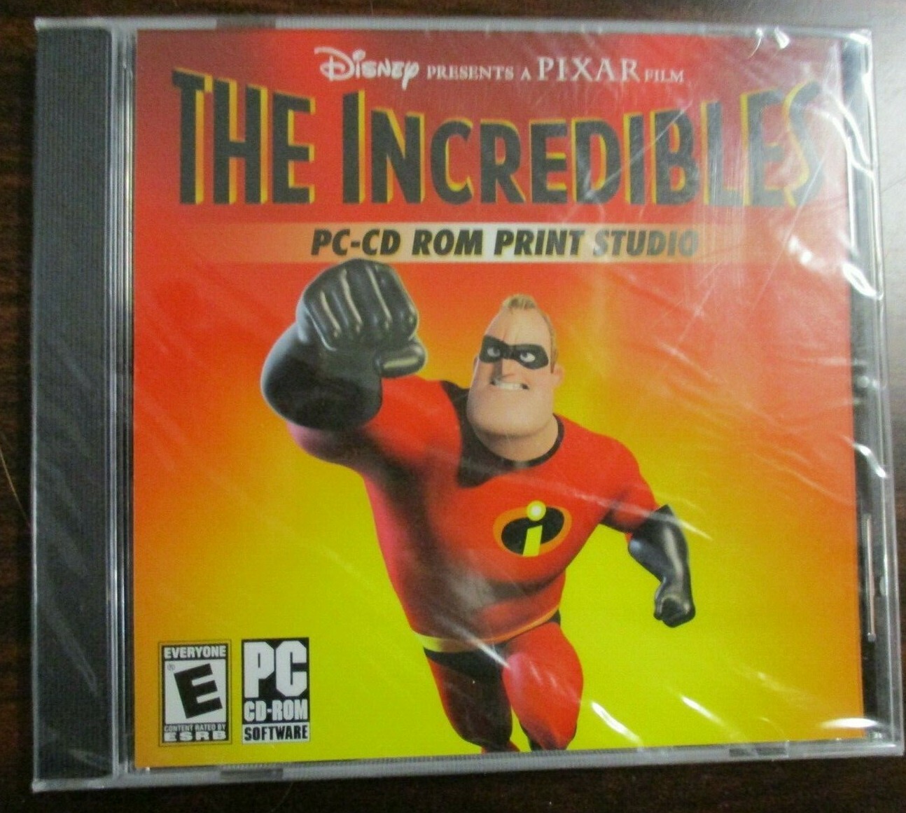 The Incredibles PC-CD ROM Print Studio, Disney Inter Active, SEALED