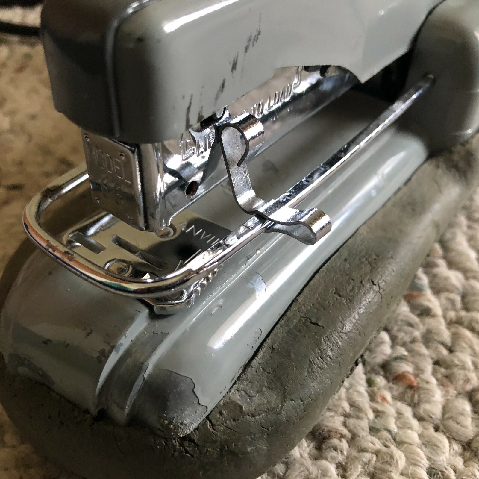Swingline 66P Electric Stapler Pedal Action Tested Works AS IS Vintage Corded