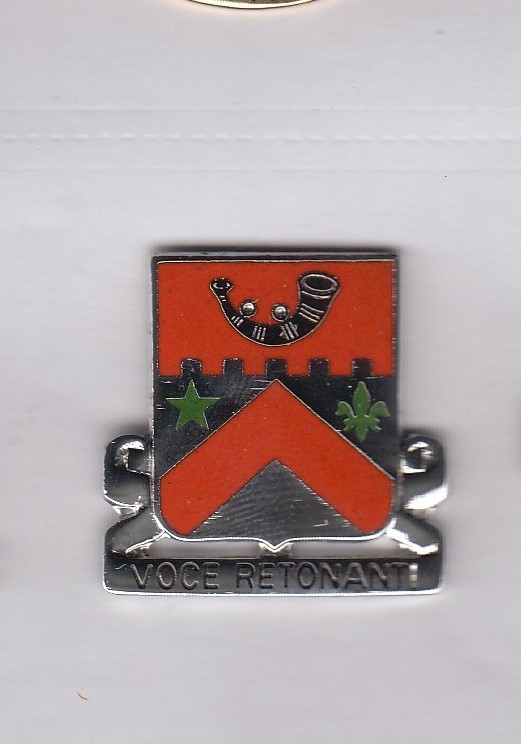 US Army 134th & 147th Signal Battalion crest DUI badge G-23