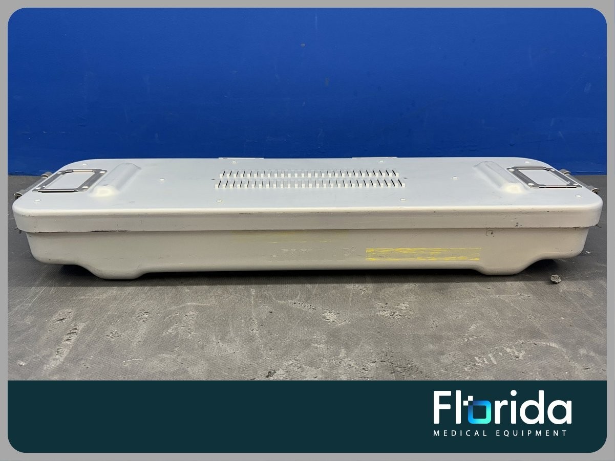 AESCULAP EXTRA LONG ENDOSCOPE STERRAD STERILIZATION CONTAINER WITHOUT FILTER **