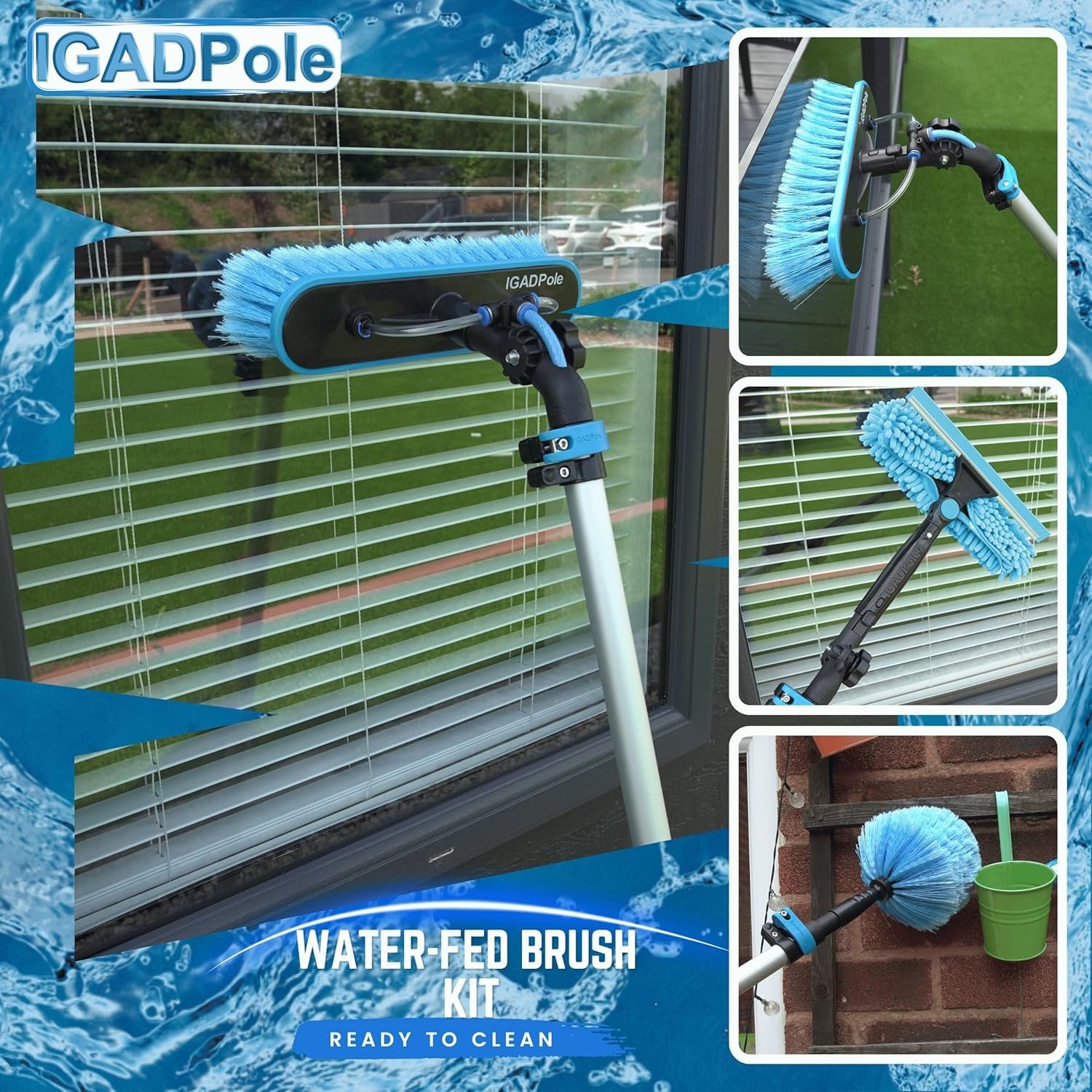 Professional Solar Panel Cleaner Set