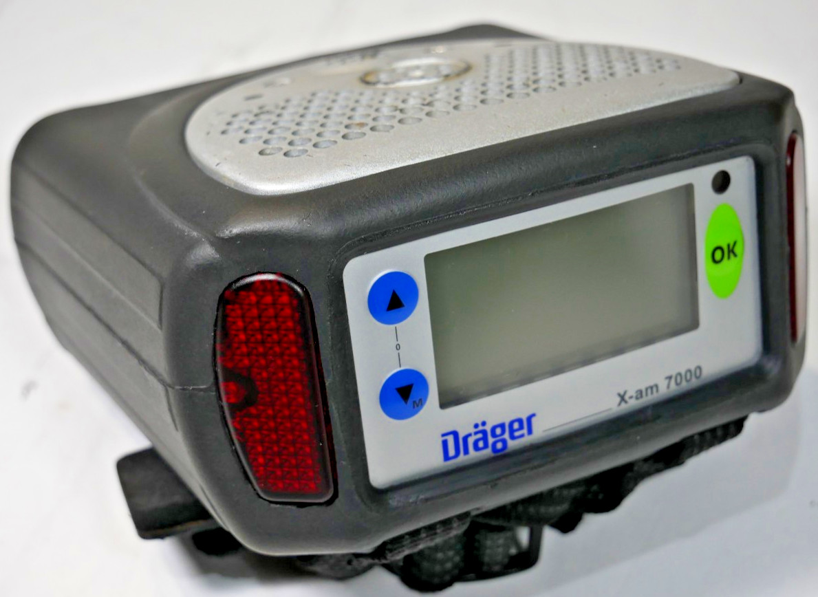Dräger X-am 7000 | 8317400 Multi Gas Meter | Battery Faulty | 100 dB