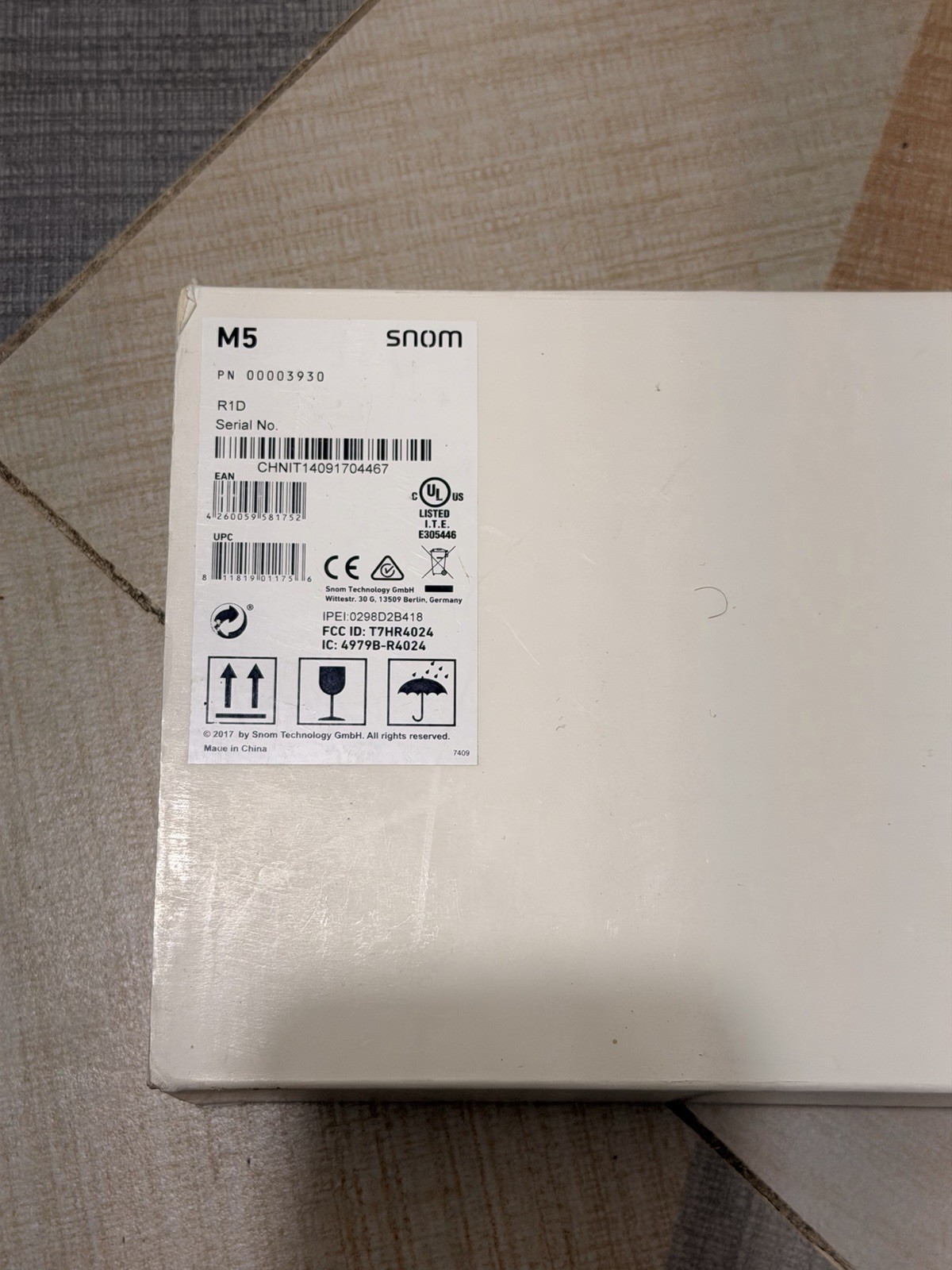 Snom M5 - EoS DECT - Repeater Base Station