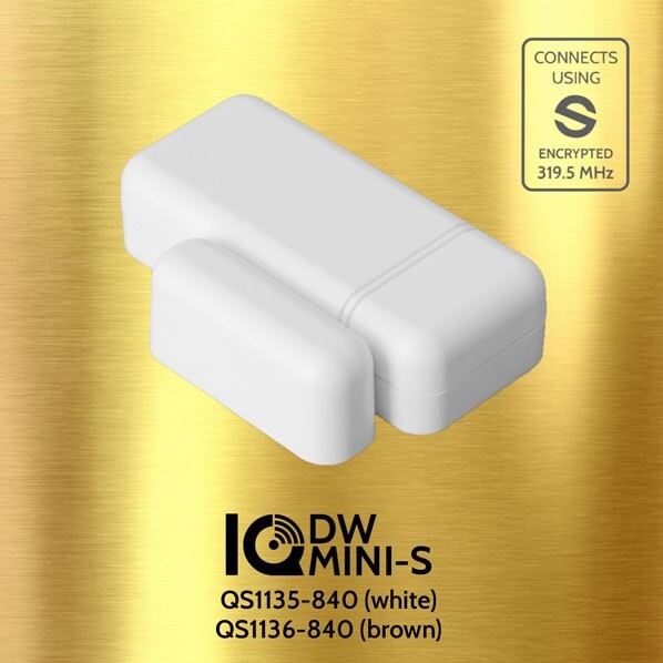 3 x Brand New Qolsys QS1135-840 Mini DW-S Wireless Door Window Sensor S-Line LOT
