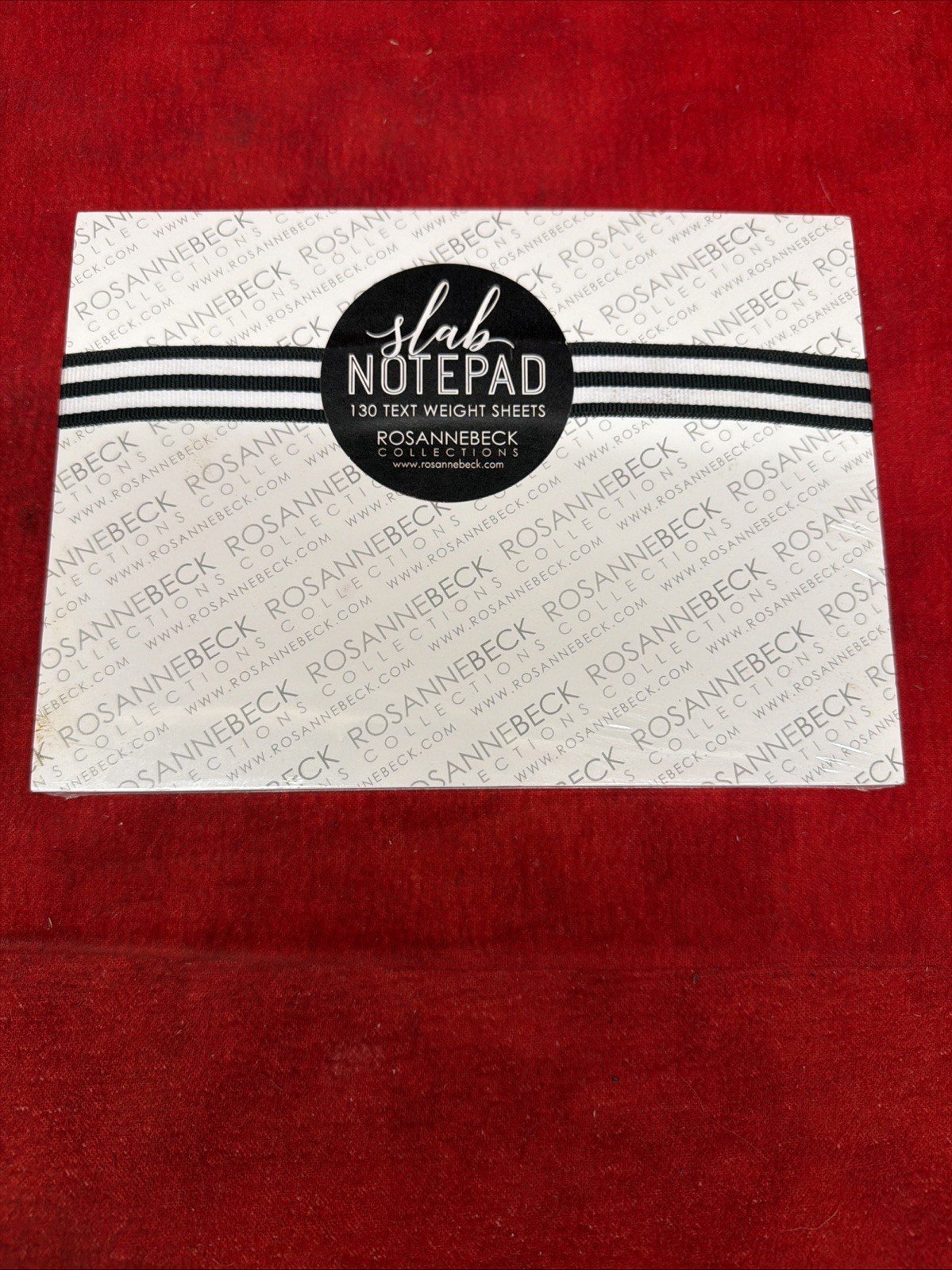 ROSANNE BECK COLLECTION SLAP NOTEPAD 130 TEXT WEIGHT SHEETS - NEW (b2)
