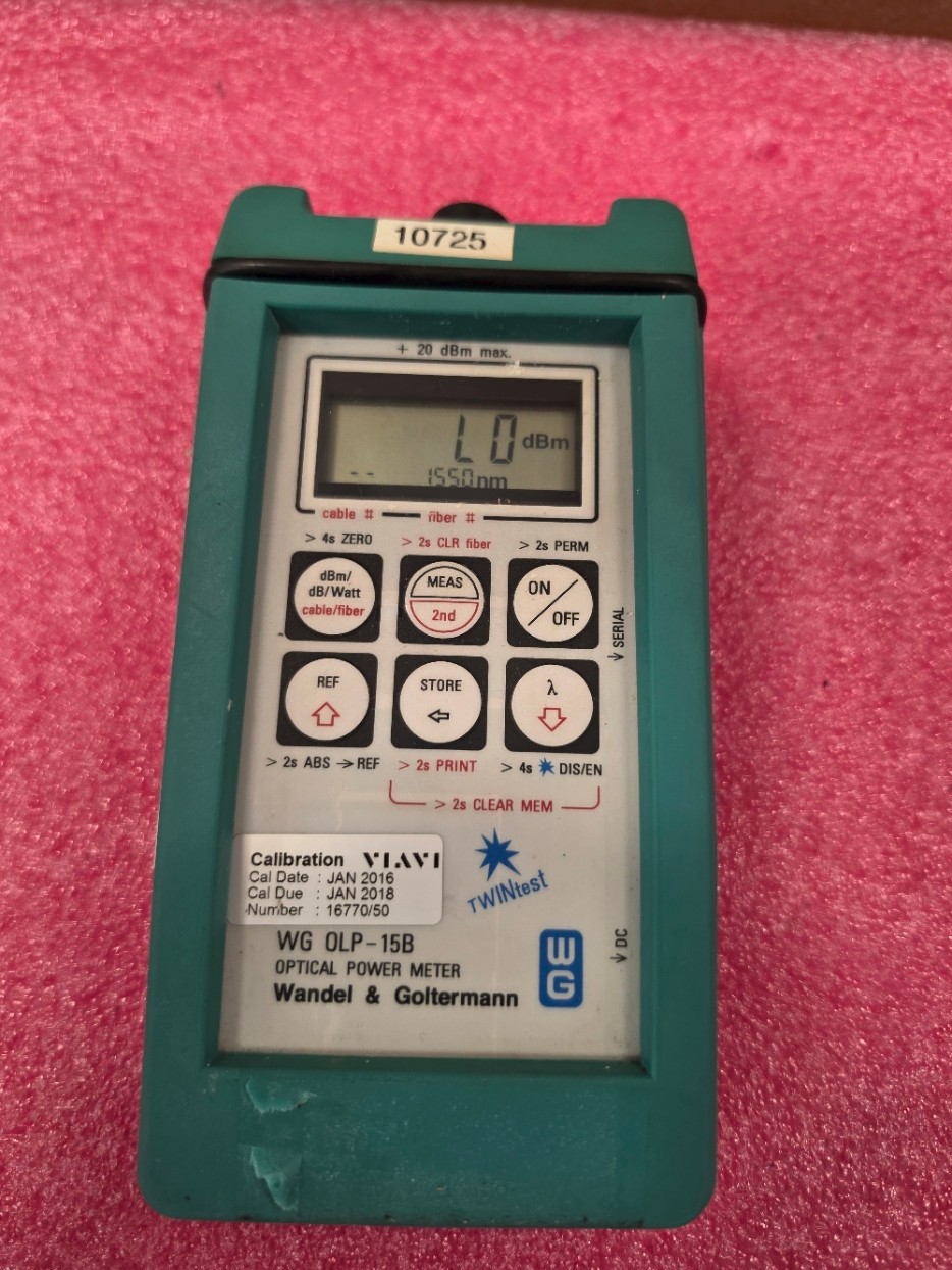 Wandel & Goltermann OLP-15B Optical Power Meter Unit #2