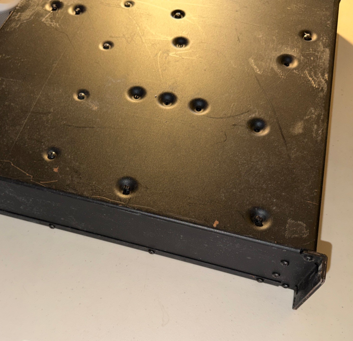 QSC MX-1500A Professional Power Amplifier - Powers On, Untested