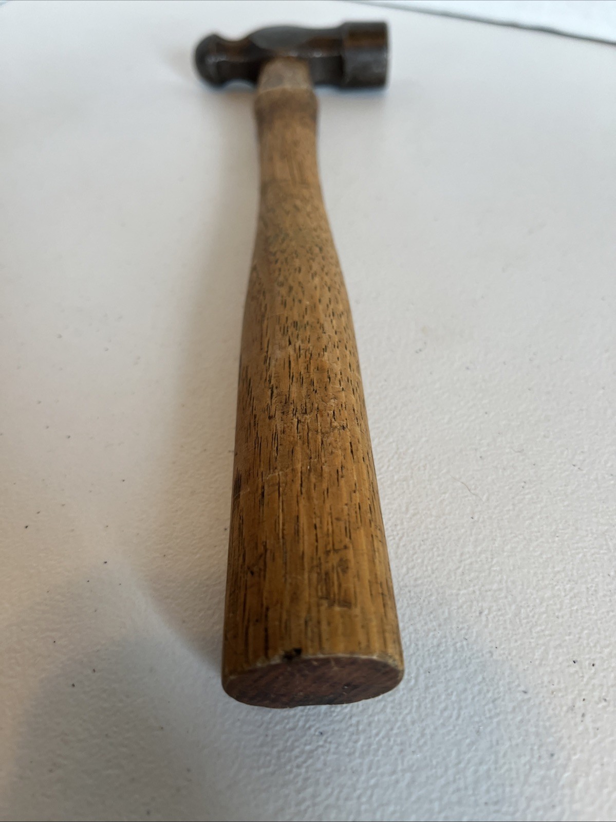 Vintage Ball Peen Hammer, 12oz, 11” Steel Wood Handle Blacksmith Tool Great Tool