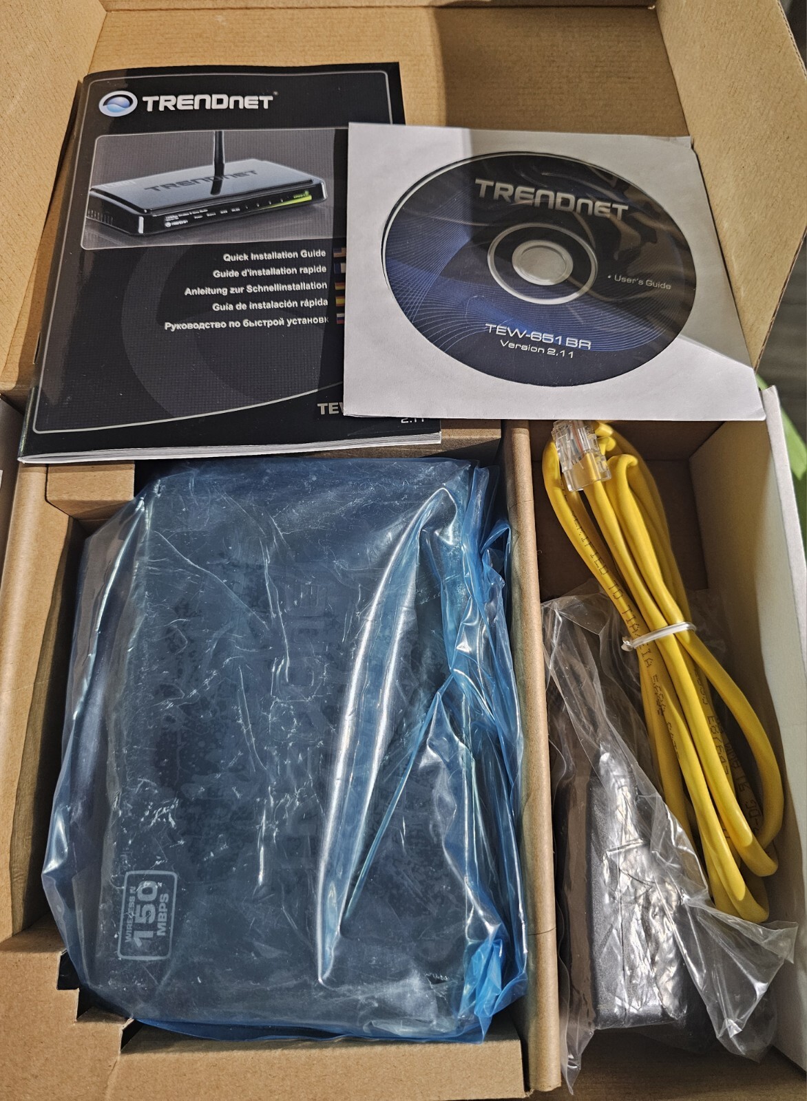 TRENDnet 150Mbps Wireless N Home Router