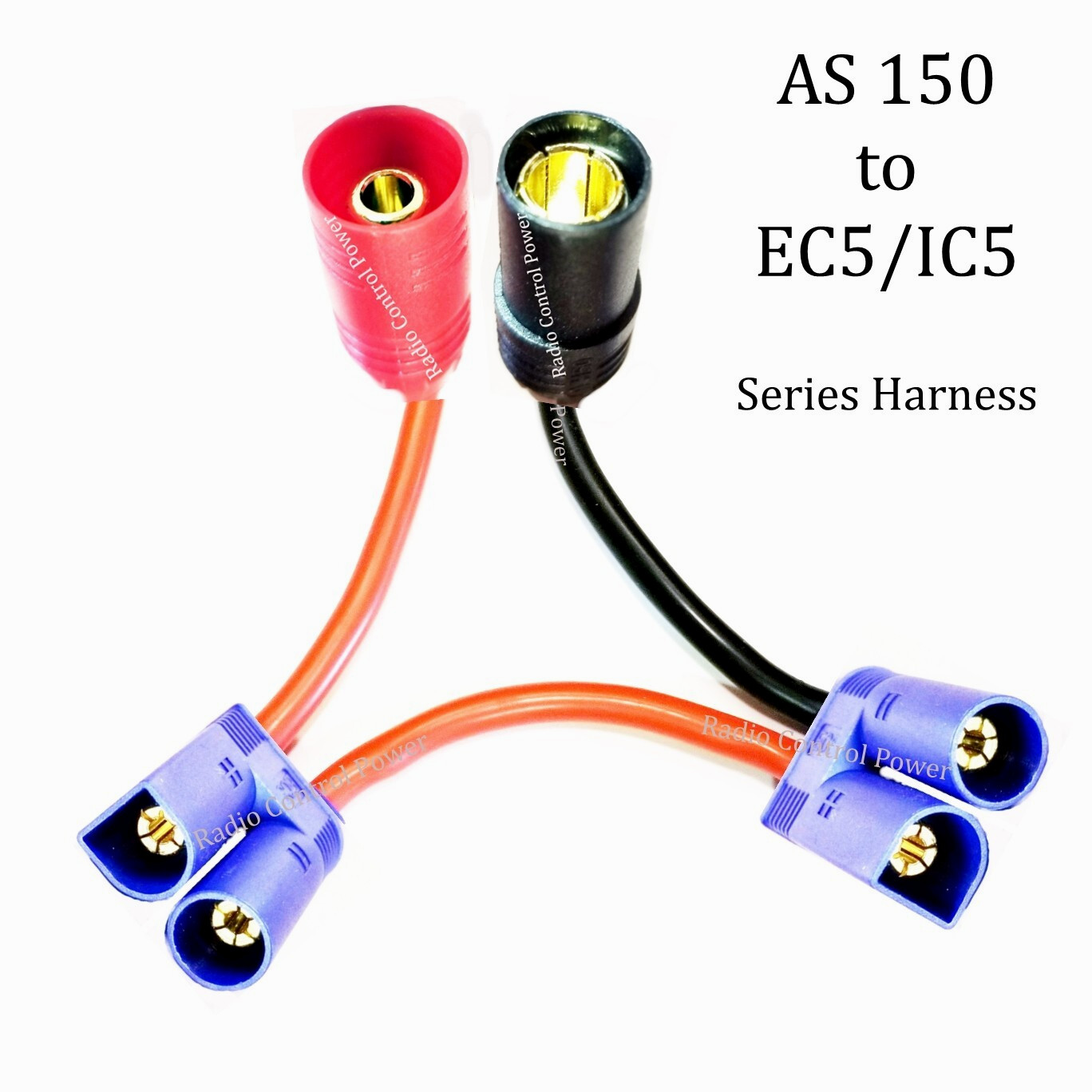 RCP AS150 to EC5/IC5 Series Harness Doubles Voltage Fits Max 5 G2 PLUS & MORE