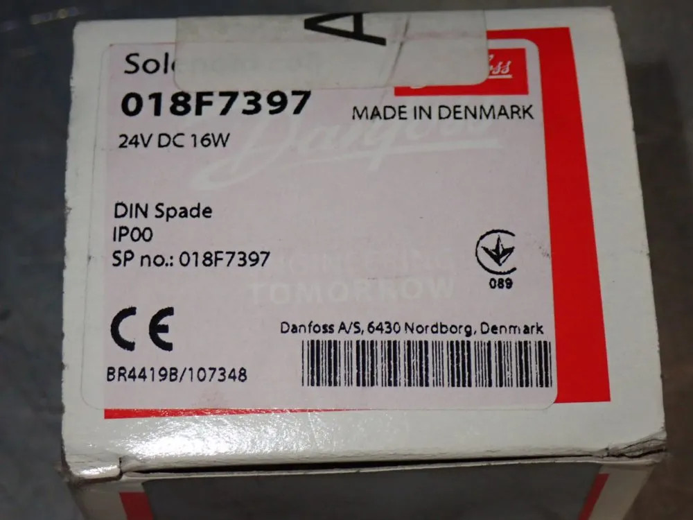 DANFOSS SOLENOID COIL BB024DS