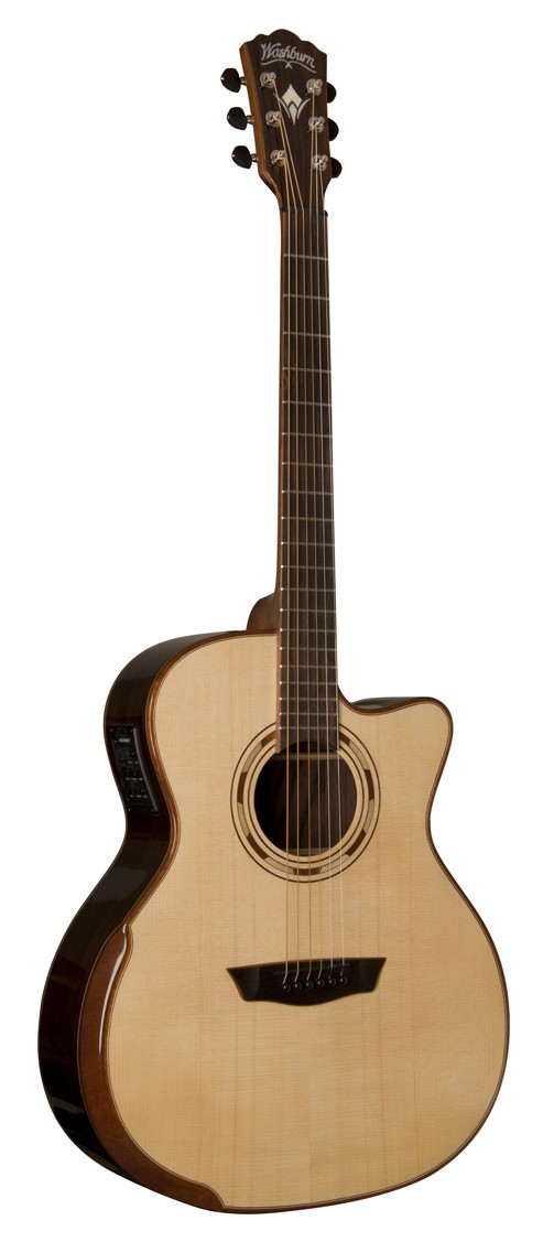 Washburn G25SCE Comfort Deluxe 25 Series Grand Auditorium Cutaway Acoustic
