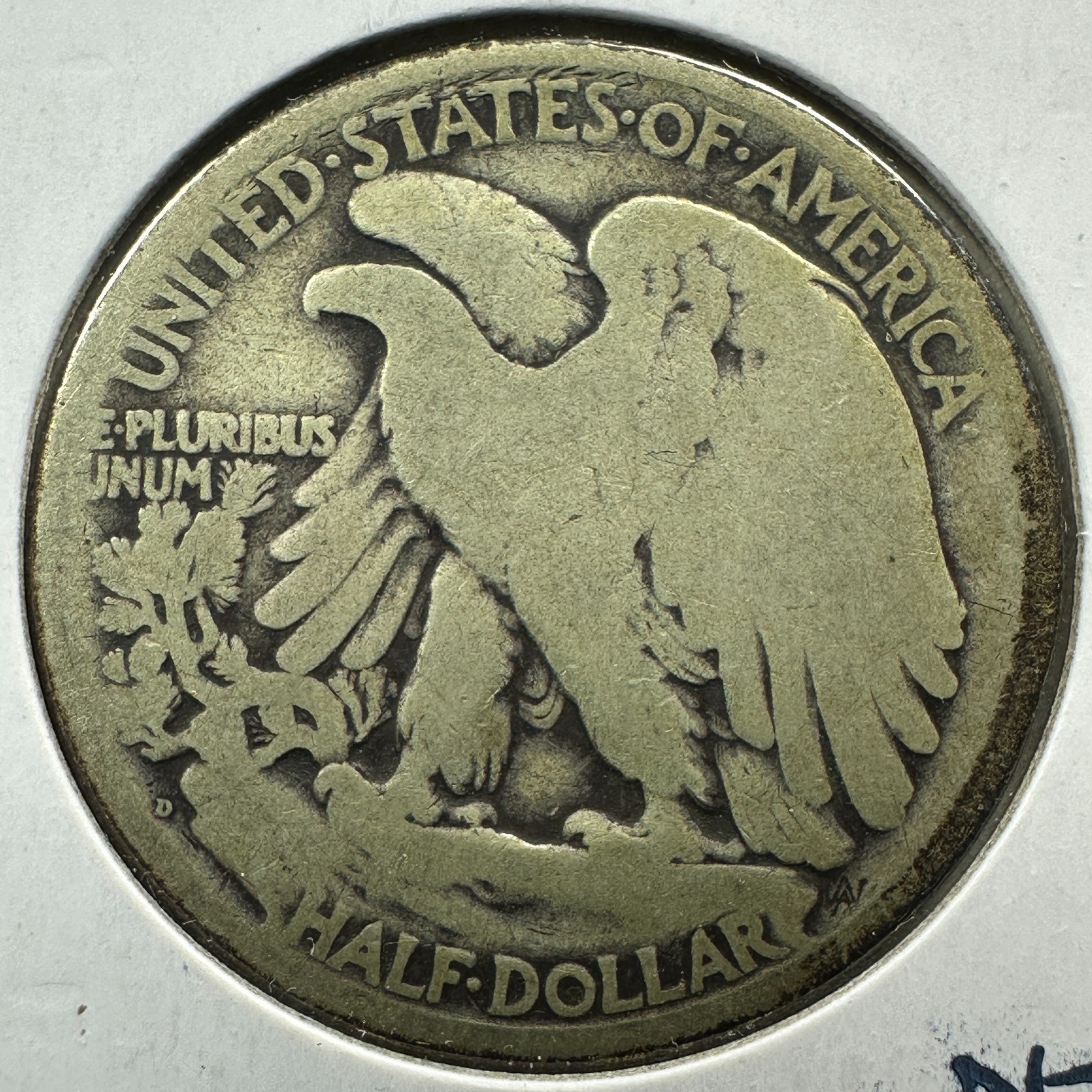 1918-D 50C Walking Liberty Half Dollar (89789)