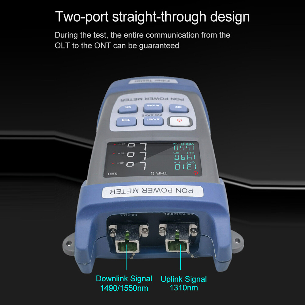 Handheld PON Meter Optical Tester Network Ten Data A7Q4