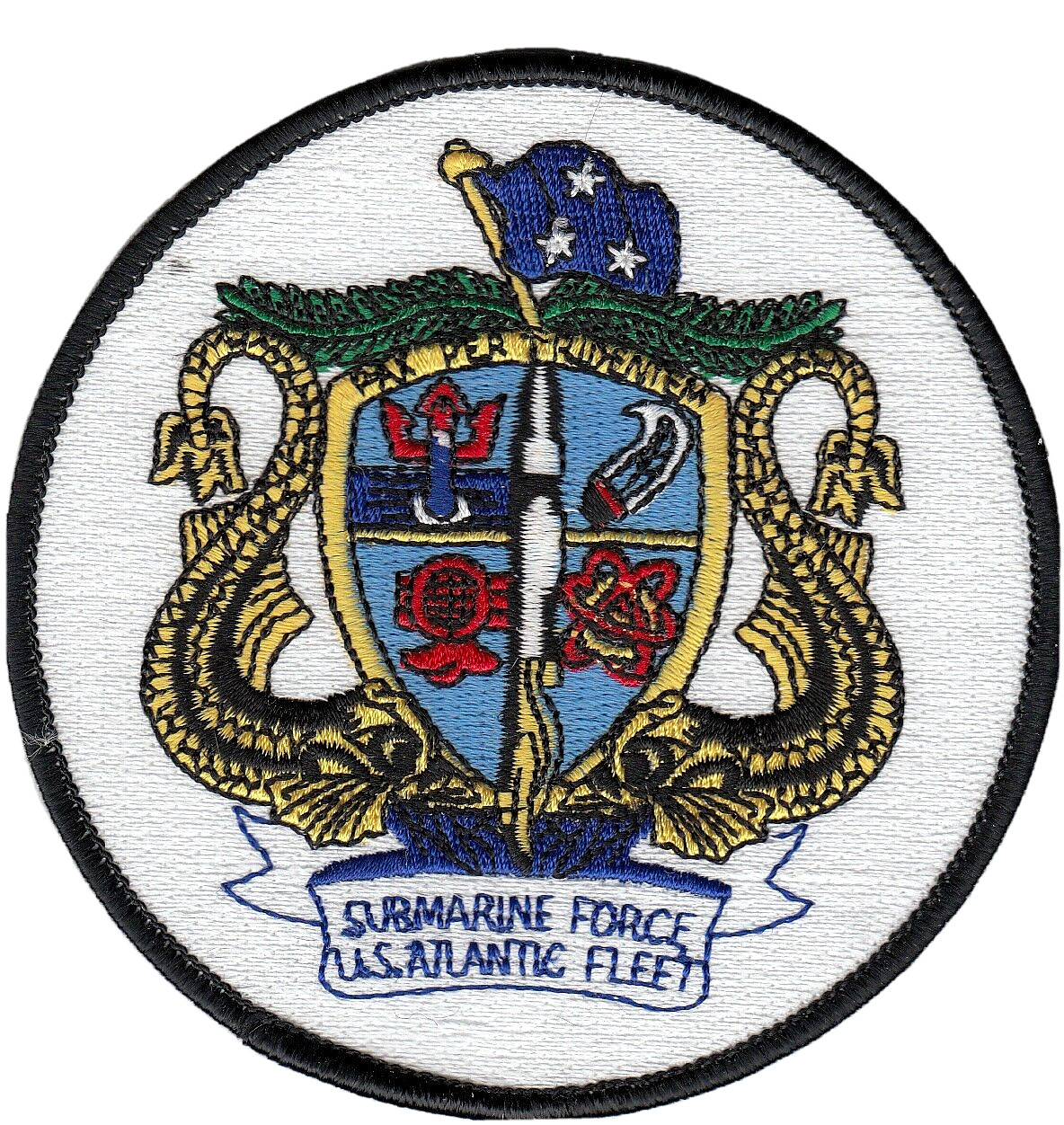 SUBMARINE FORCE U.S. ATLANTIC FLEET PATCH