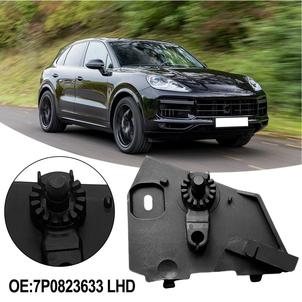 Bonnet Handle Spring Hood Release Bracket for Touareg 2011 to 2017 Vehicles