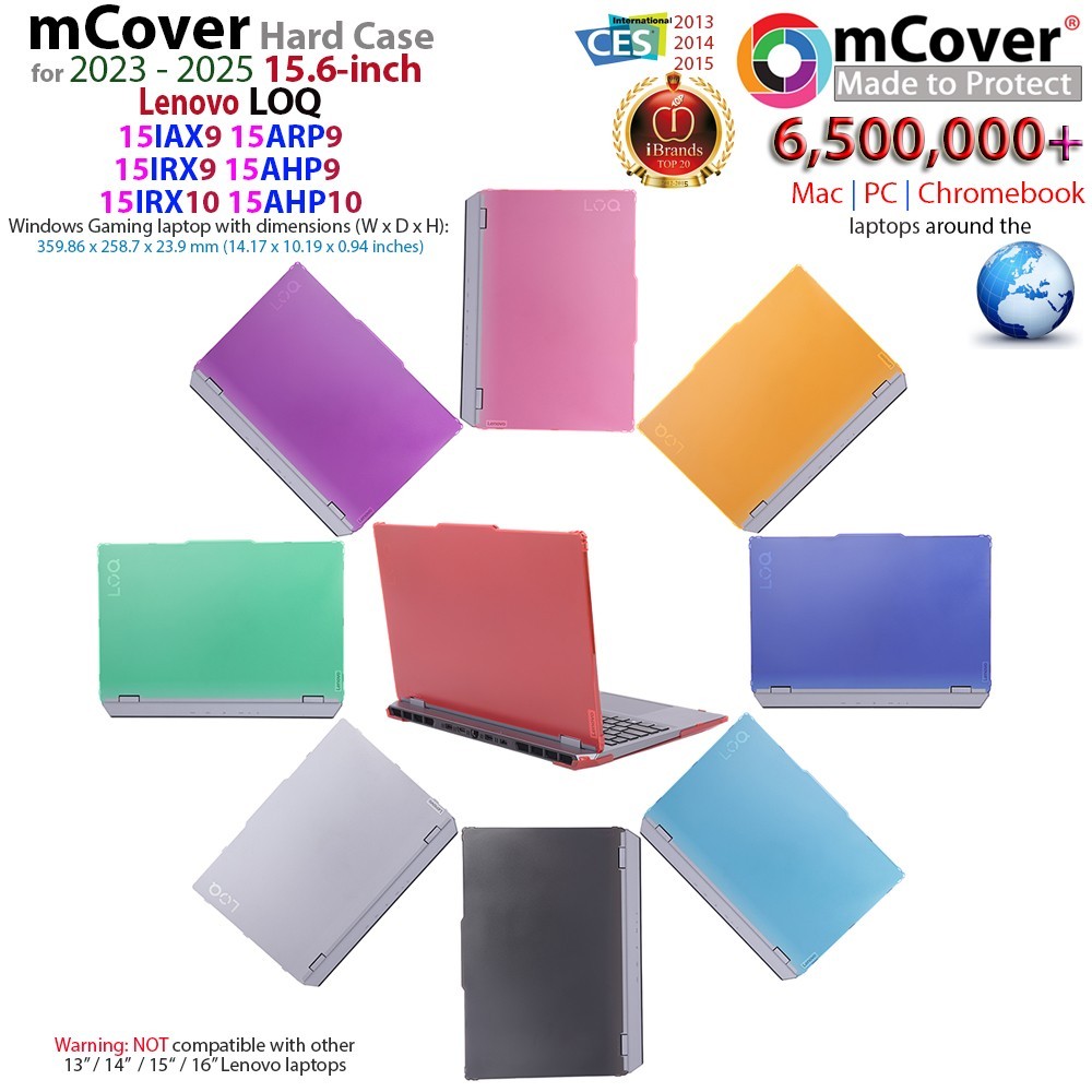 NEW mCover for 2023-2025 15.6" Lenovo LOQ 15IAX9 15ARP9 15AHP9  15IRX10 Gaming