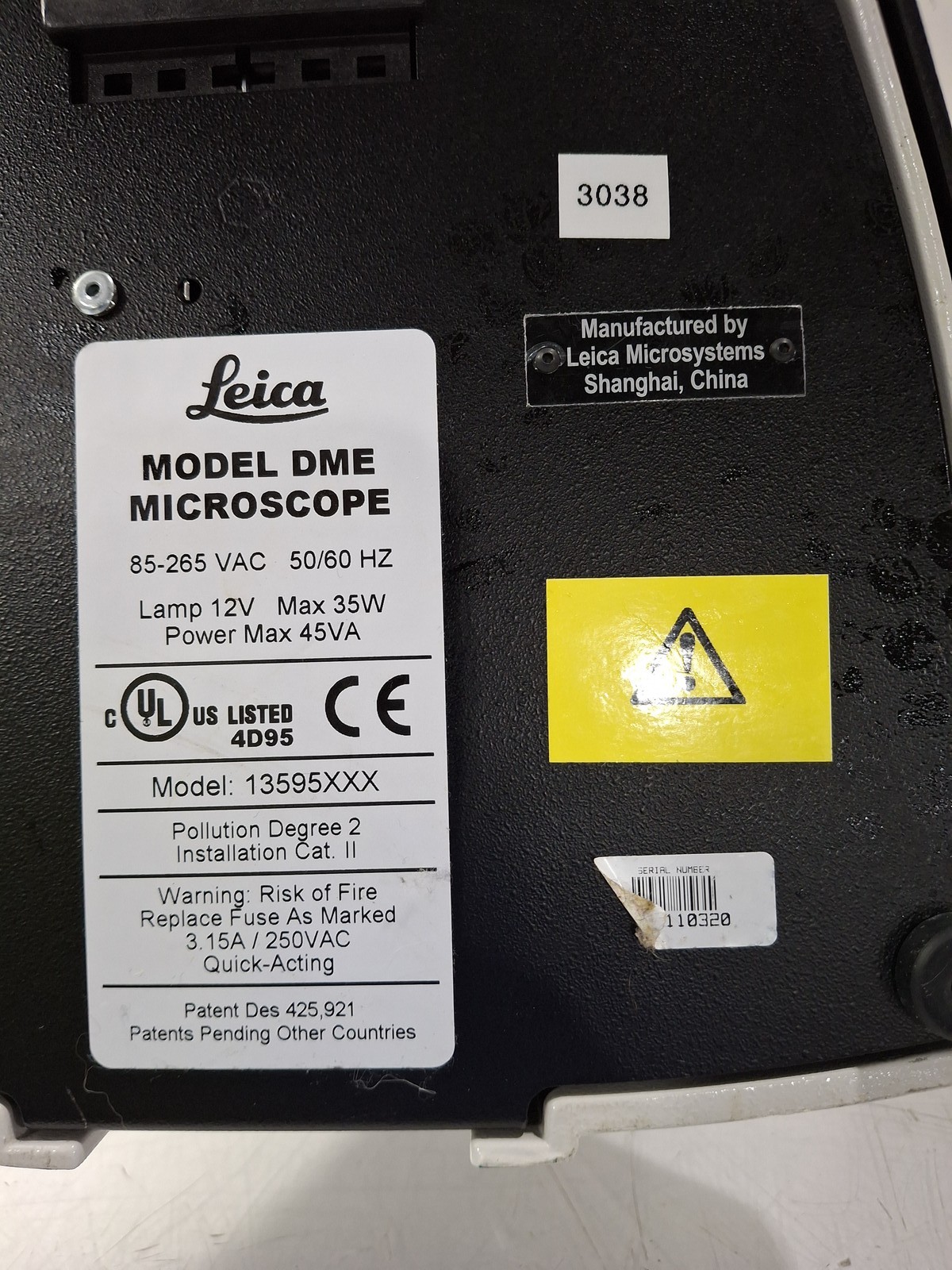 Leica DME Binocular Microscope
