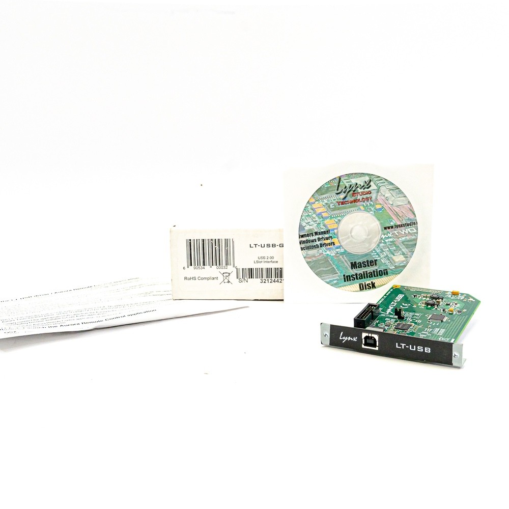 Lynx LT-USB LSlot USB 2.0 Interface Card for Aurora & Hilo w/ Box Manual