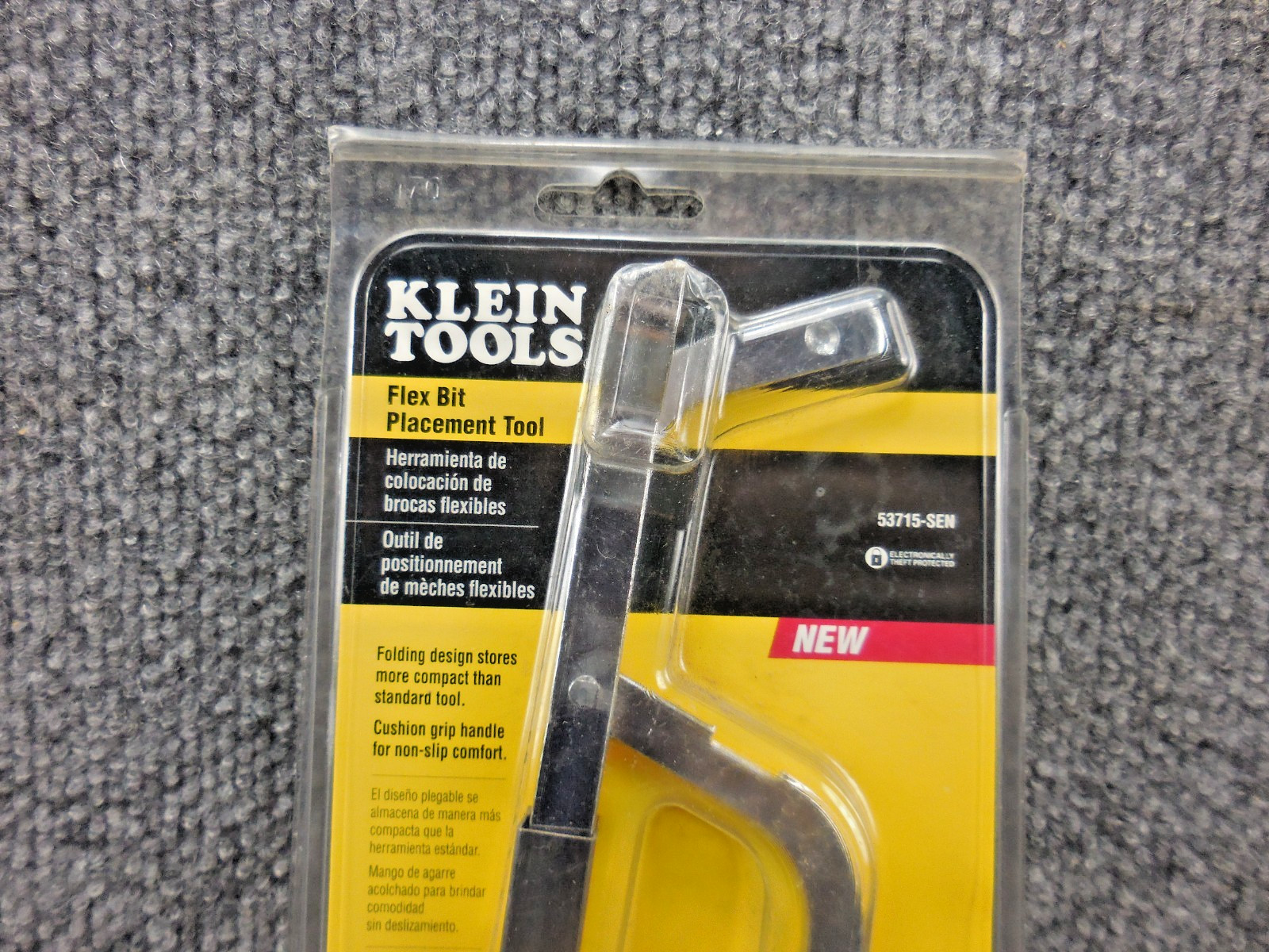 New Klein Tools 53715-SEN Flex Bit Placement Tool Holder