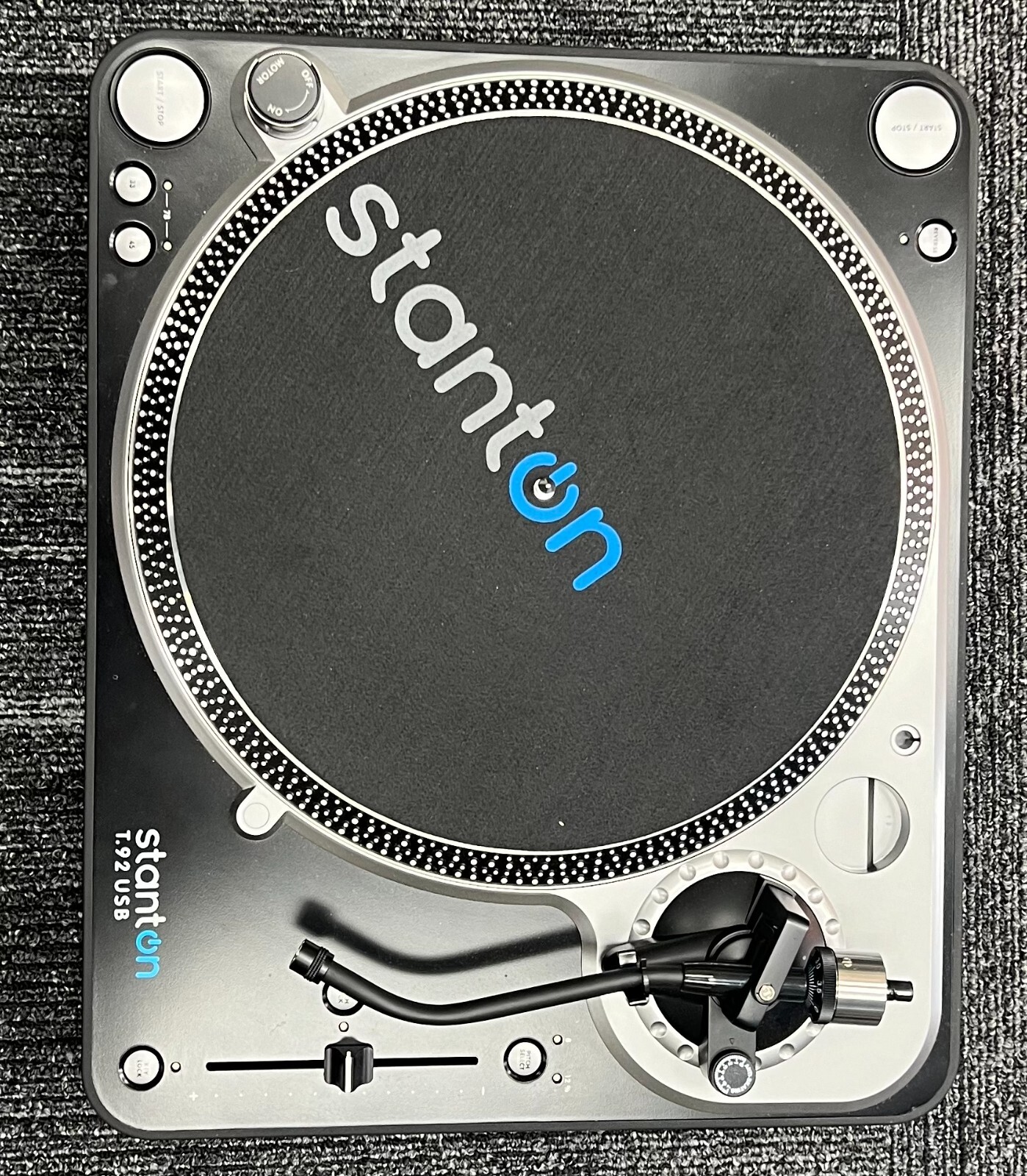 2- Stanton t.92 usb turntables