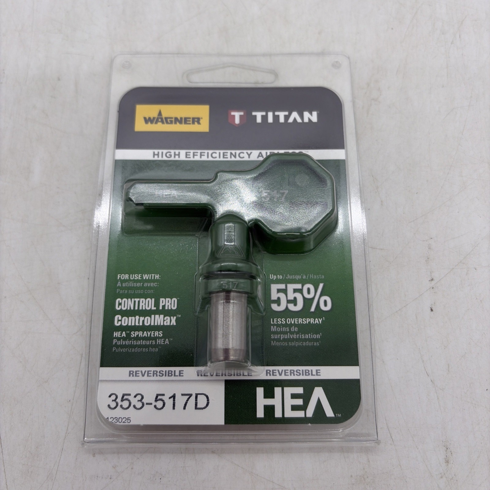 NEW Wagner TITAN 353-517D TITAN Control MAX 517 Airless PAINTER Spray Tip