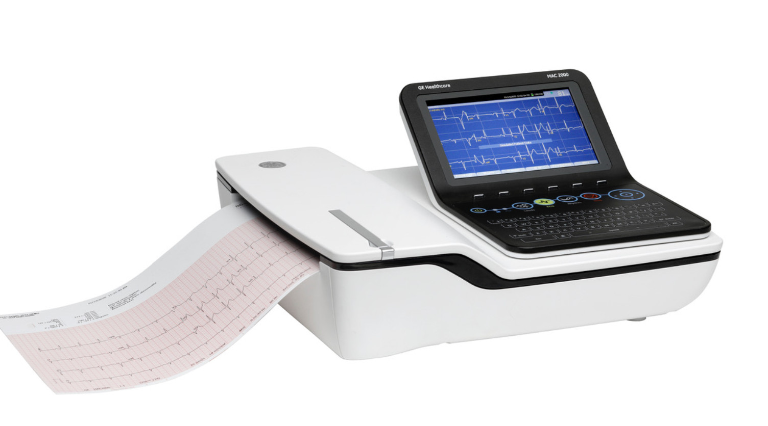 GE MAC 2000 Resting EKG System w/ Warranty NEW Accessorie - Same Day Shipping