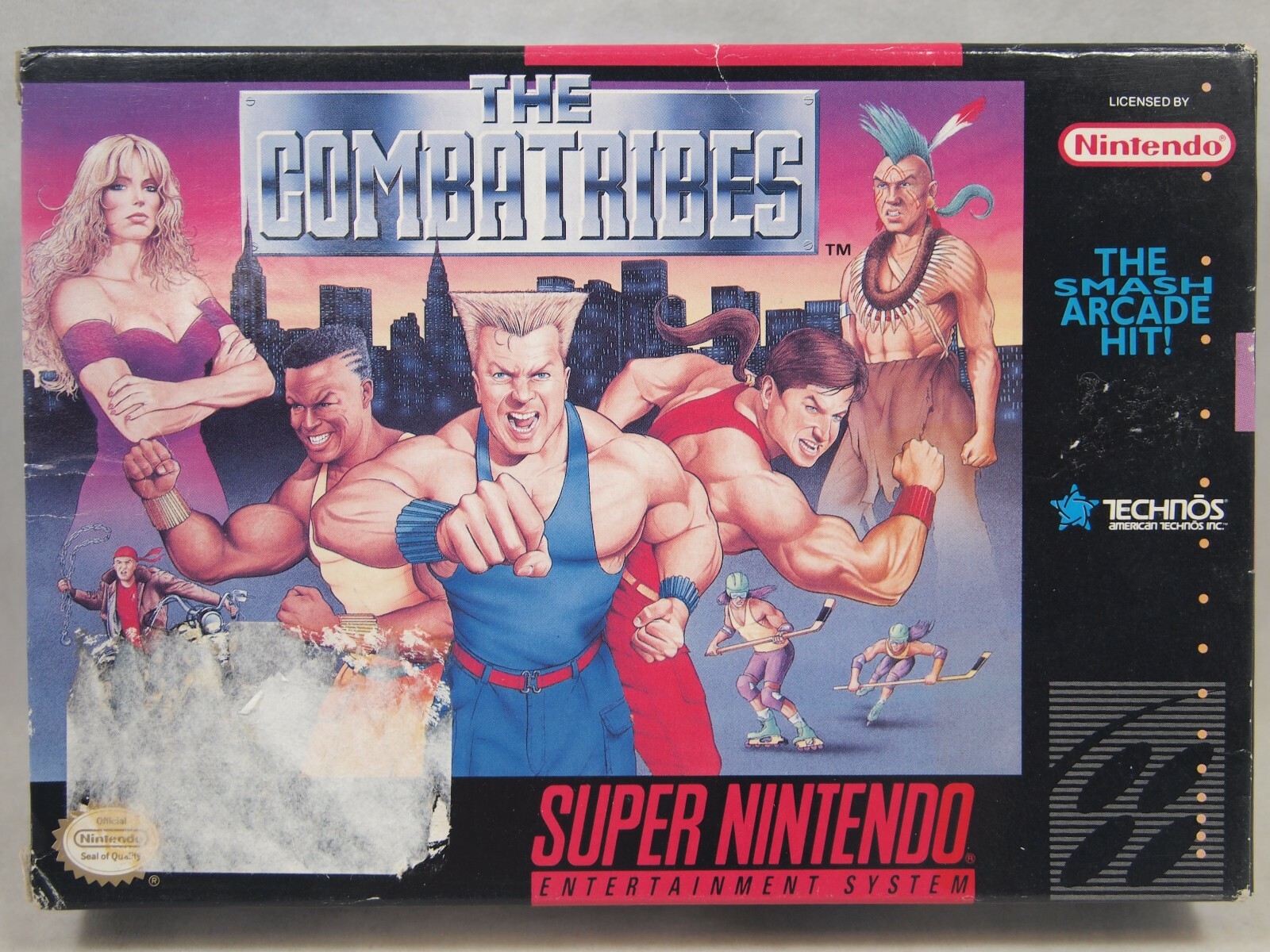 The Combatribes (Super Nintendo | SNES) Authentic BOX ONLY