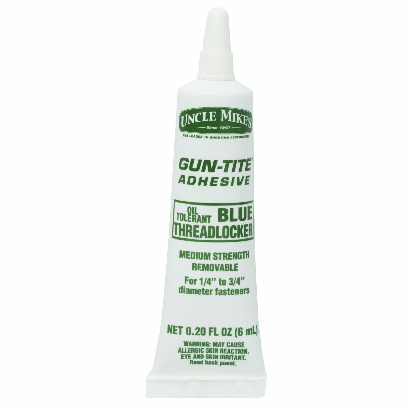Uncle Mike's Gun-Tite Threadlocker Liquid Removable Tube Secures Screws Mounts