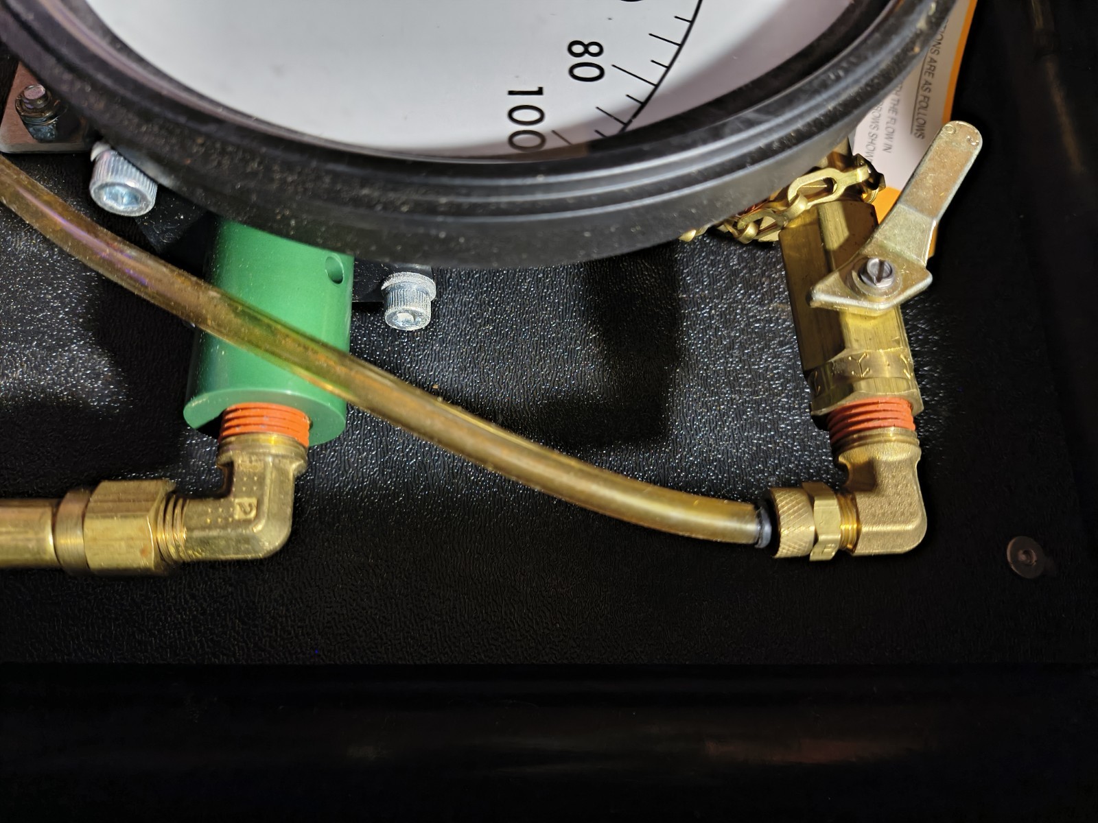 Gerand Engineering Differential Pressure Meter HVAC Systems; Hard Case, Tubing