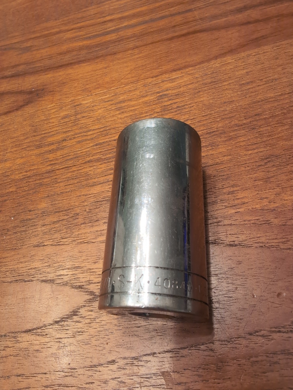 S-K 1/2" Drive 1-1/4" Deep Well Socket 40840 USA