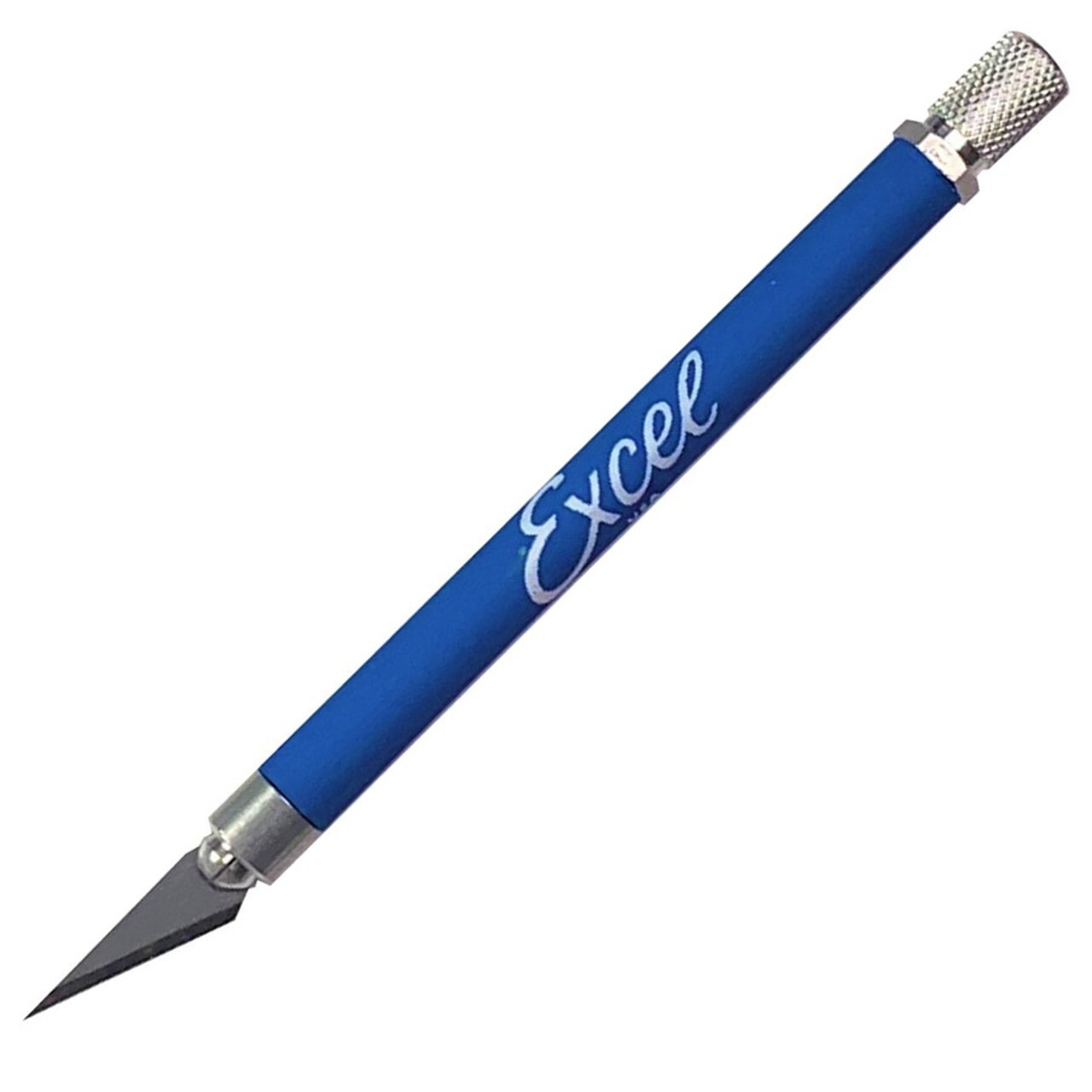 Excel Knife K18 Grip-On Non-Roll Soft Handle Hobby Knife(Same as X-Acto 3628) EX