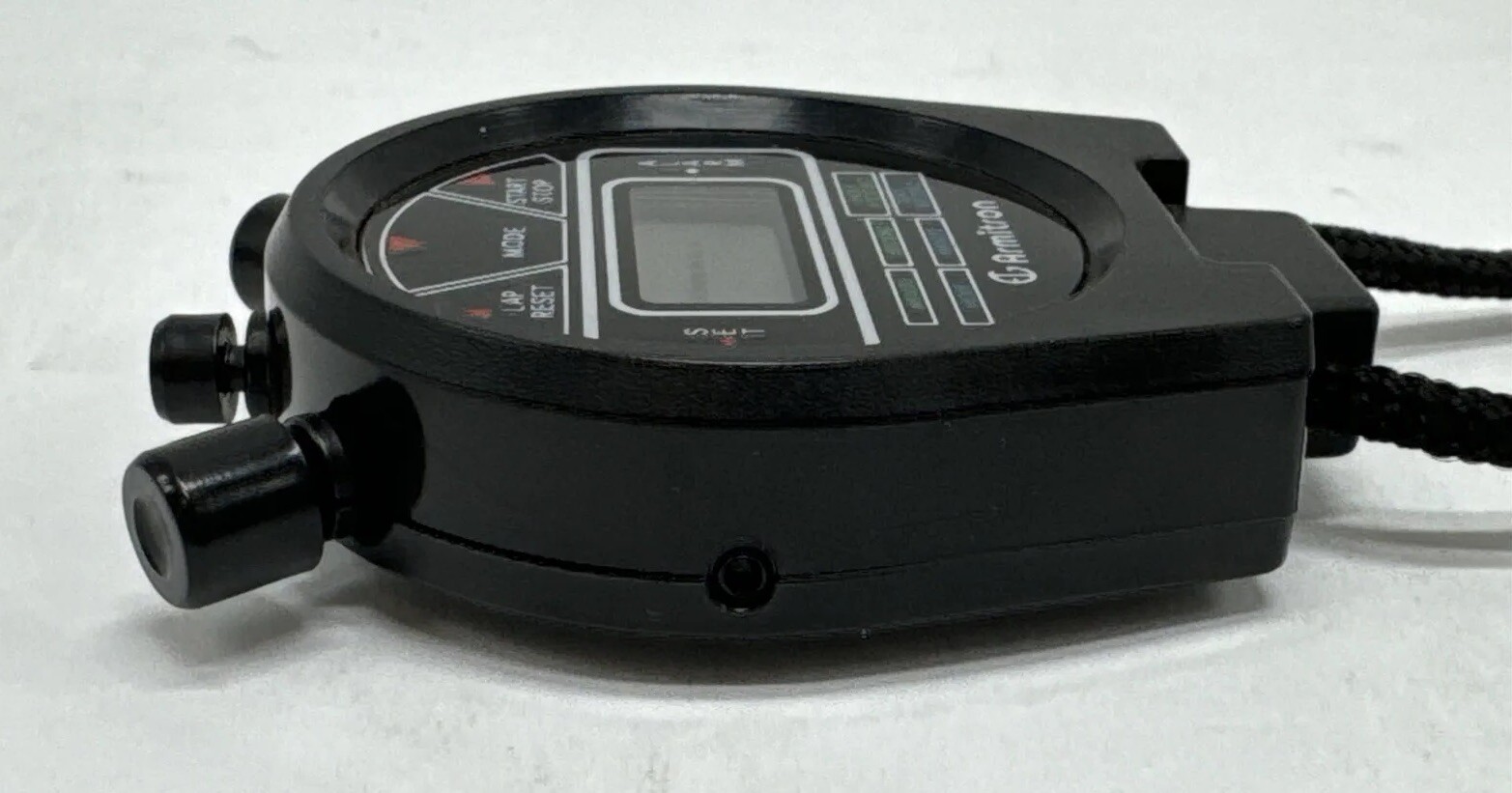 Armitron Date Lap Stopwatch Stop Watch Clock Alarm NEW BATTERY