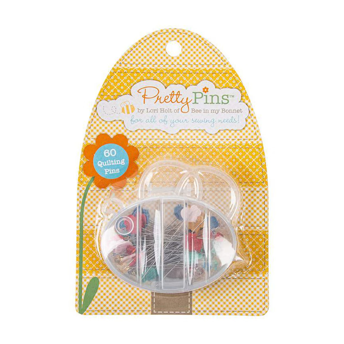 Quilting Pretty Pins 60 Count by Lori Holt Of Bee In My Bonnet