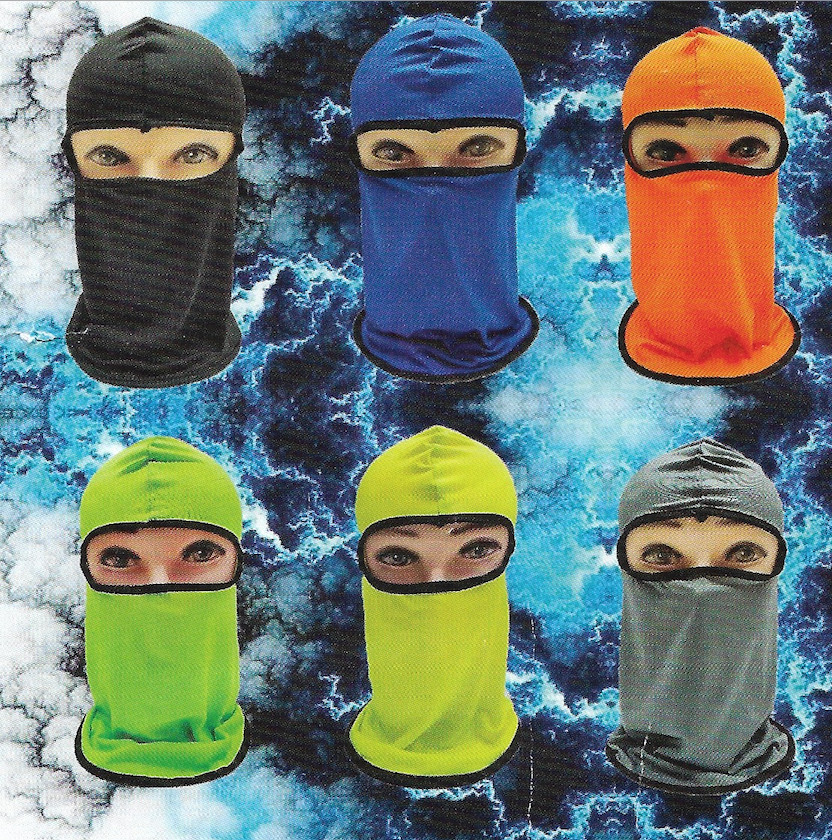 1 Hole Full Face Mask Ski Safety Lightweight Winter Cap Hat Balaclava