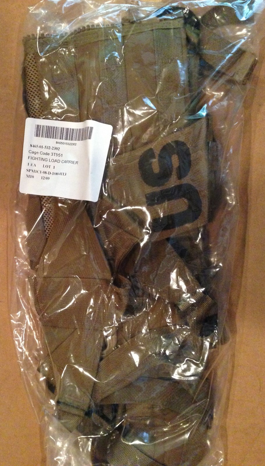 Coyote MOLLE II Fighting Load Carrier, (FLC)  BRAND NEW IN BAG!!