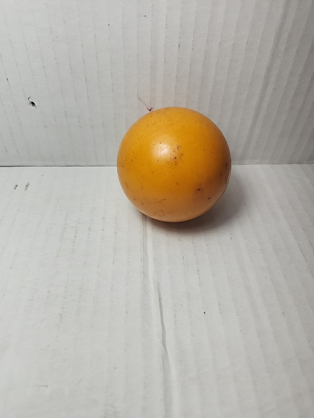 Vtg #1 Orange/Yellow Replacement Pool Ball